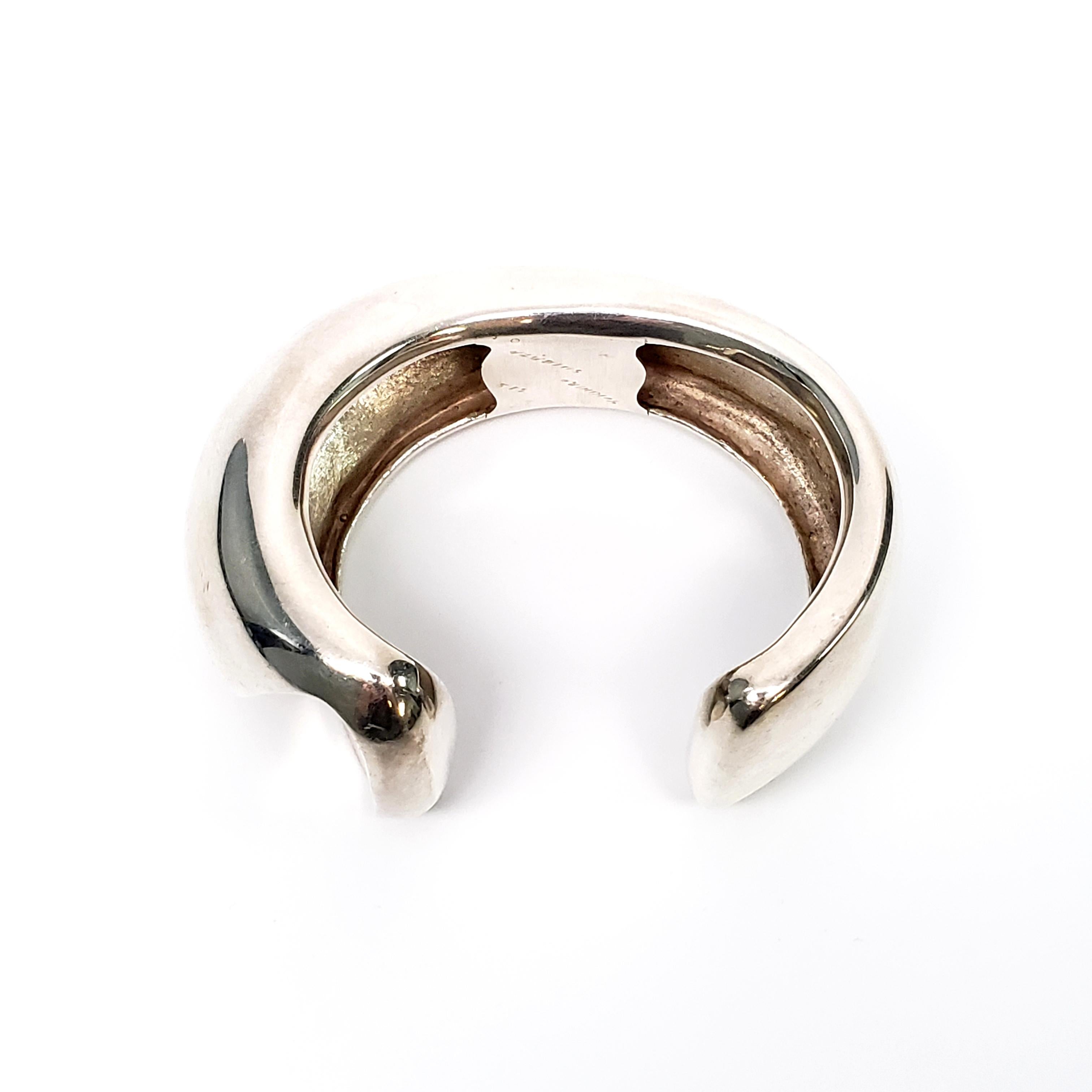 Yukihiro Shibata Sterling Silver Cuff Bracelet 4