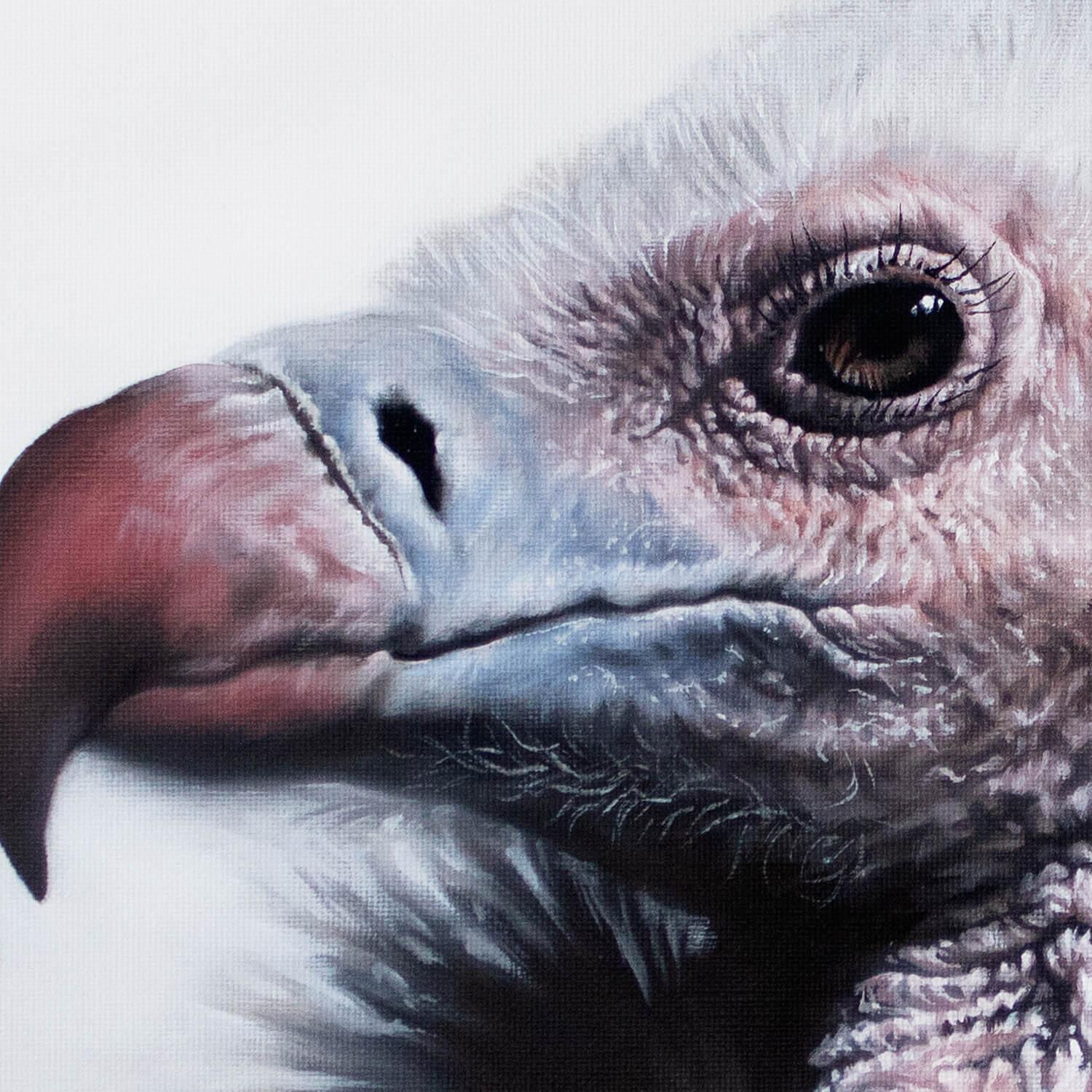 „Extravaganter Mantel“ (2021) von Yuko Montgomery, Original Ölgemälde der Vulture im Angebot 1