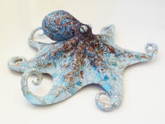 Caroline - Caribbean Reef Octopus Freestanding Sculpture of Marine Sea Animal