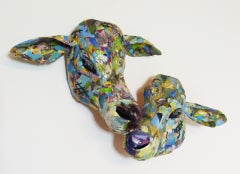 My Friends Carmen and Gloria - Contemporary Sculpture with Up-cycled Materials