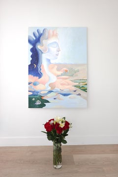 Yulianna Verba "Cosmic Consciousness" Contemporary Spiritual Abstract Painting