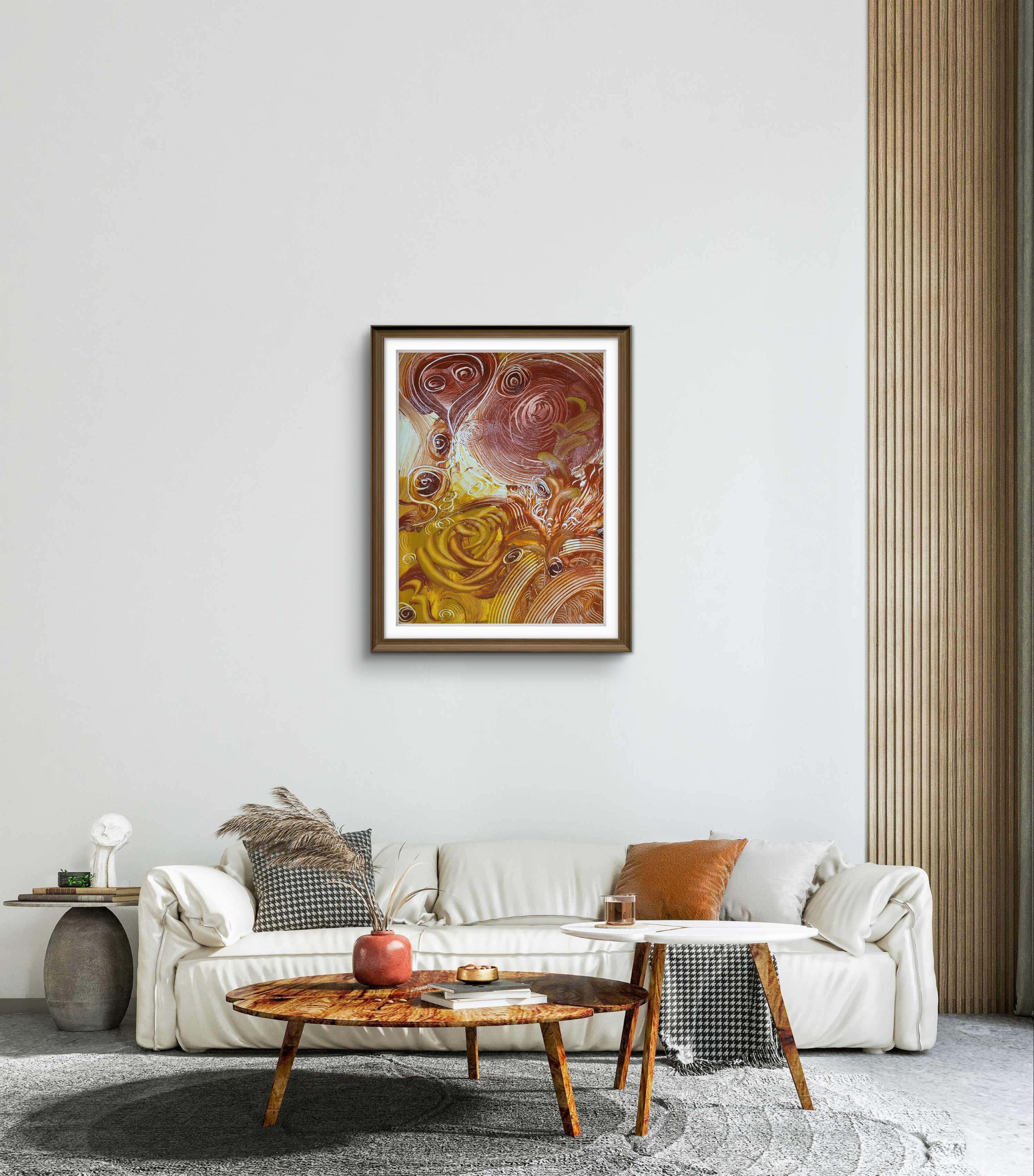 Maria. After Storm - Painting by Yuliia Holovatiuk-Ungureanu