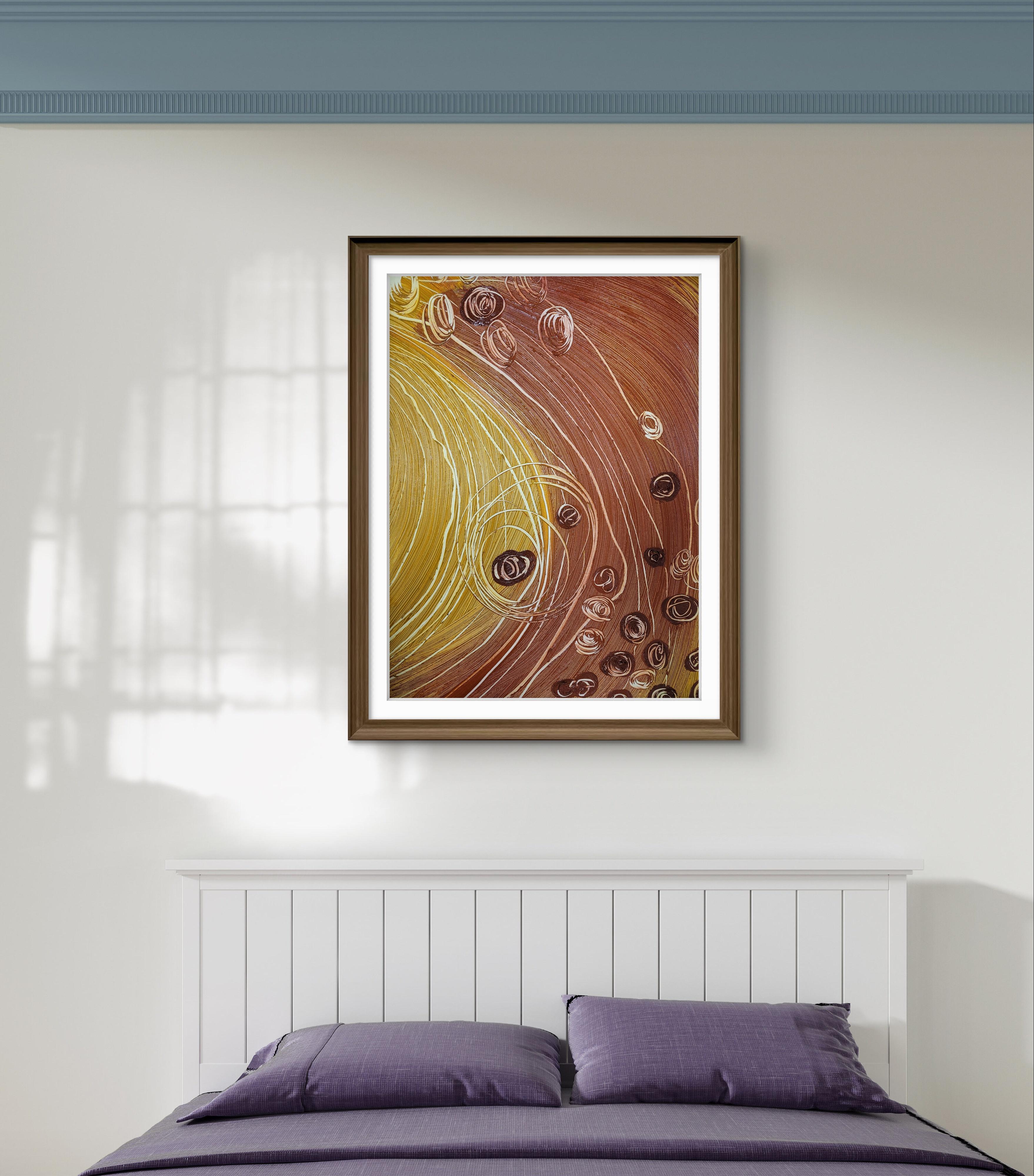 Maria (Braun), Abstract Painting, von Yuliia Holovatiuk-Ungureanu