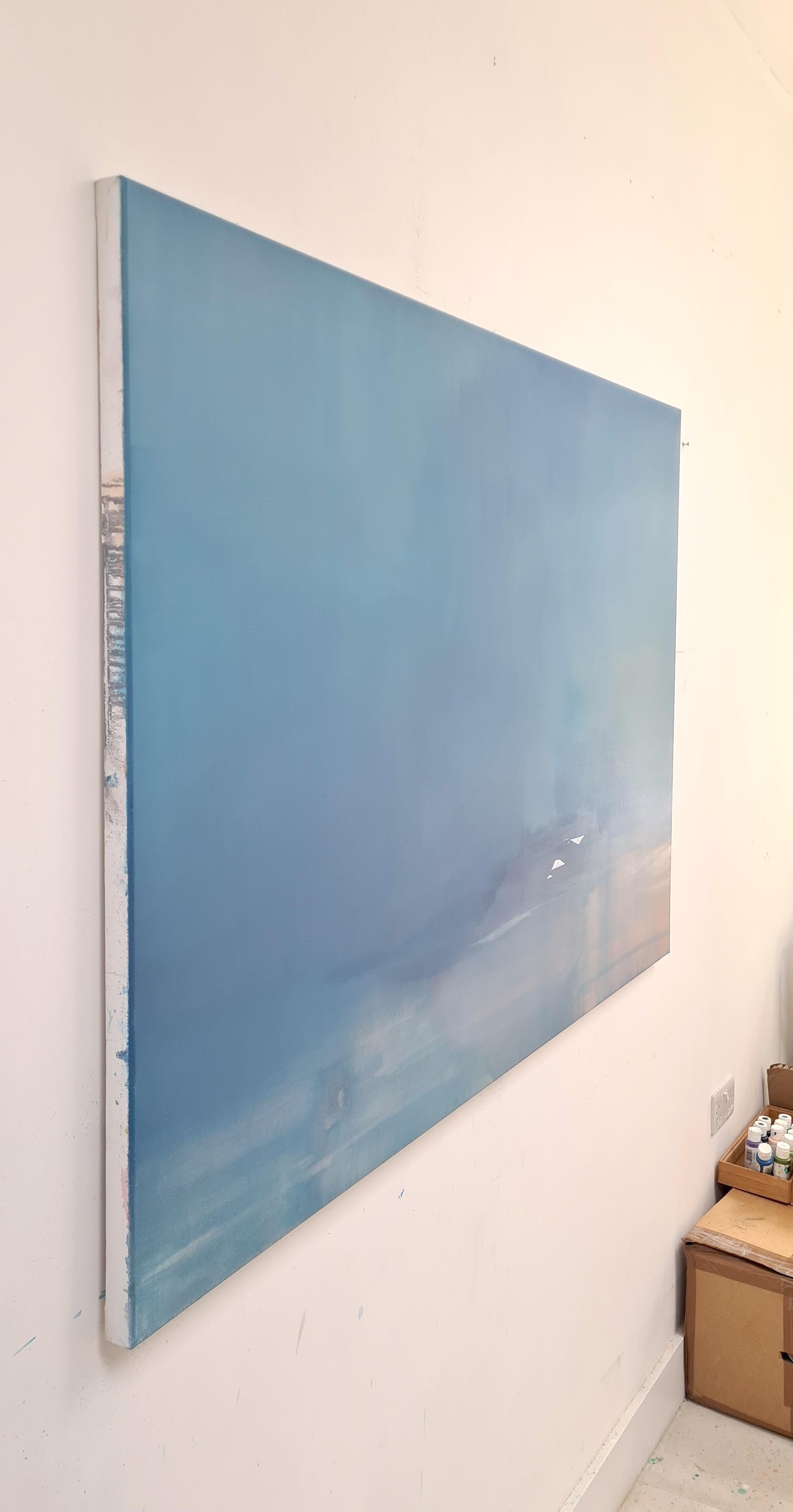 Migration  The Story of Two, Pilgrimage, Oil Painting, Landscape, Abstract 9