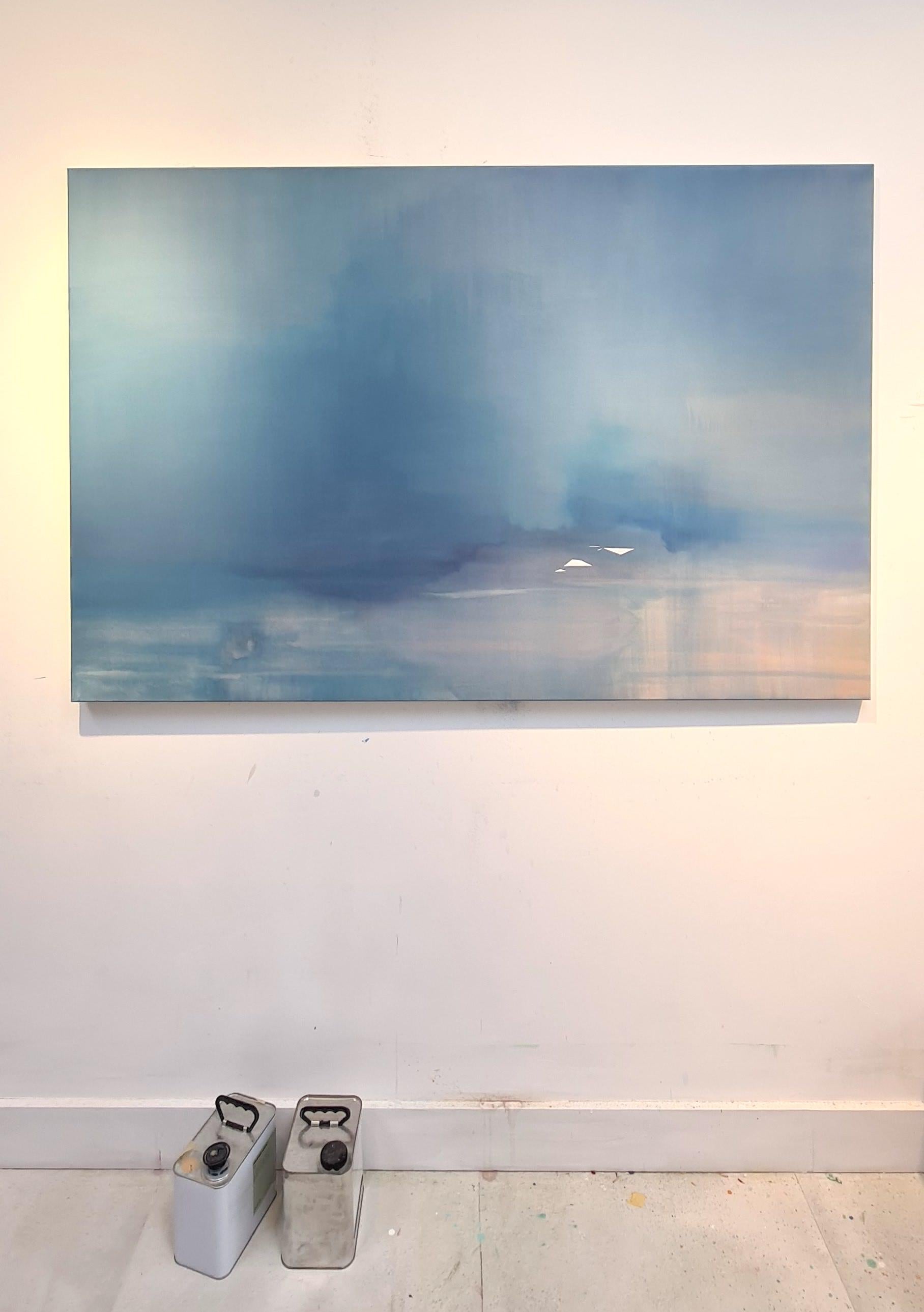 Migration  The Story of Two, Pilgrimage, Oil Painting, Landscape, Abstract 2