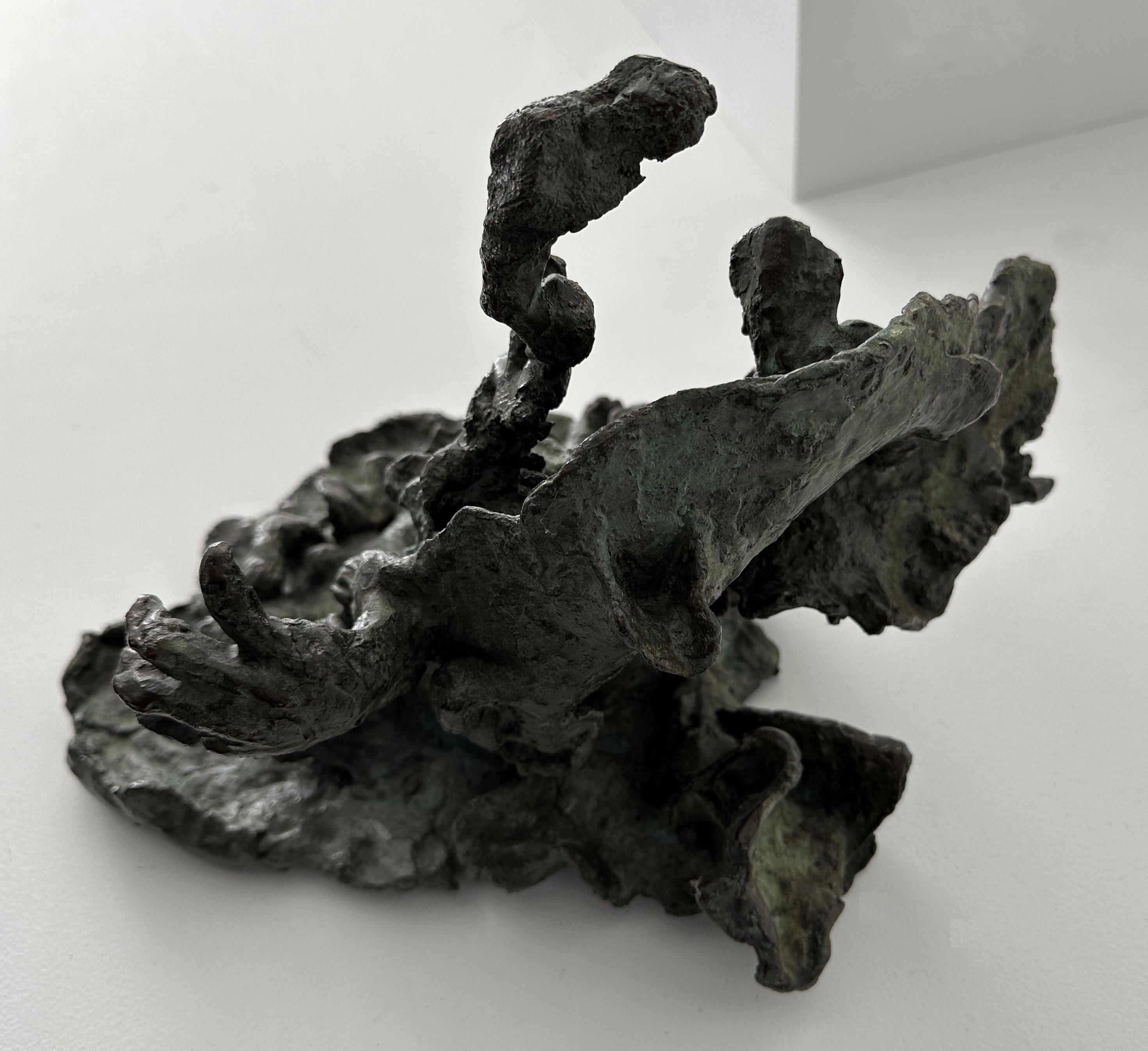 Woman Reclined bronze sculpture by Yulla Lipchitz For Sale 1