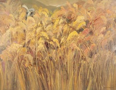 Yulong Niu Contemporary Original Oil On Canvas "Autumn" (Huile sur toile contemporaine)