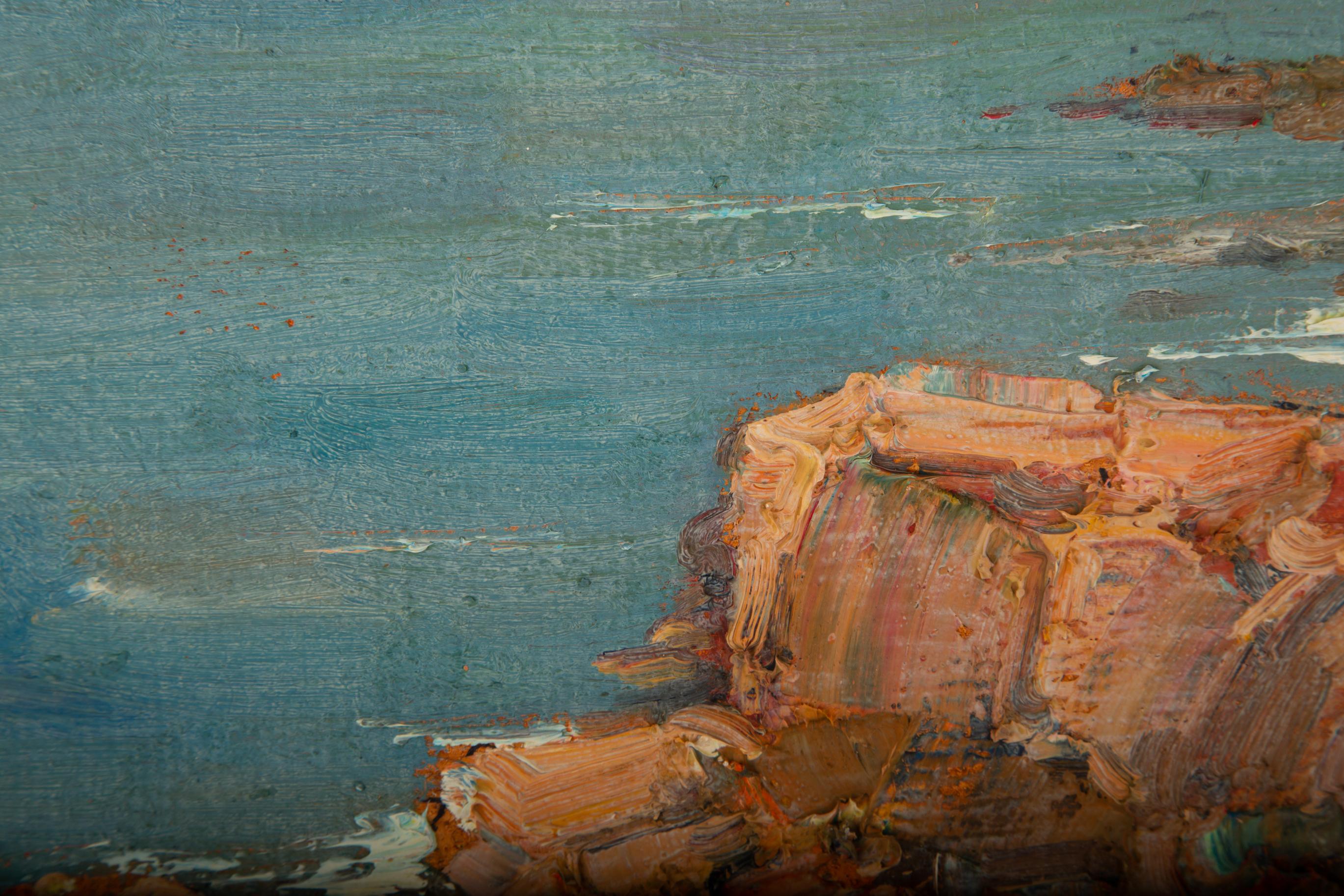 Yulong Niu Impressionist Original Oil On Canvas 