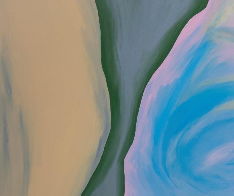 Eco y Reflejo, Arte Contemporáneo, Pintura Abstracta, Siglo XXI - Painting de Yumnia Duarte