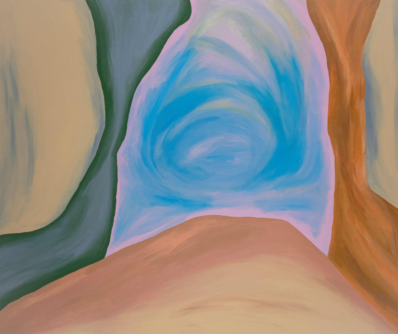 Abstract Painting de Yumnia Duarte - Eco y Reflejo, Arte Contemporáneo, Pintura Abstracta, Siglo XXI