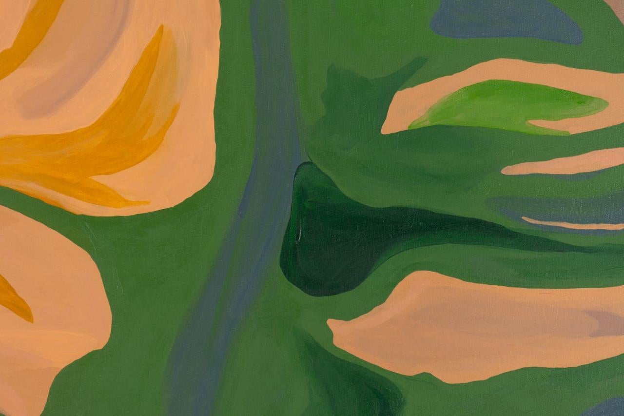 El Cauce de un Río, Arte contemporanea, Pittura astratta, 21° secolo - Painting Astrattismo geometrico di Yumnia Duarte