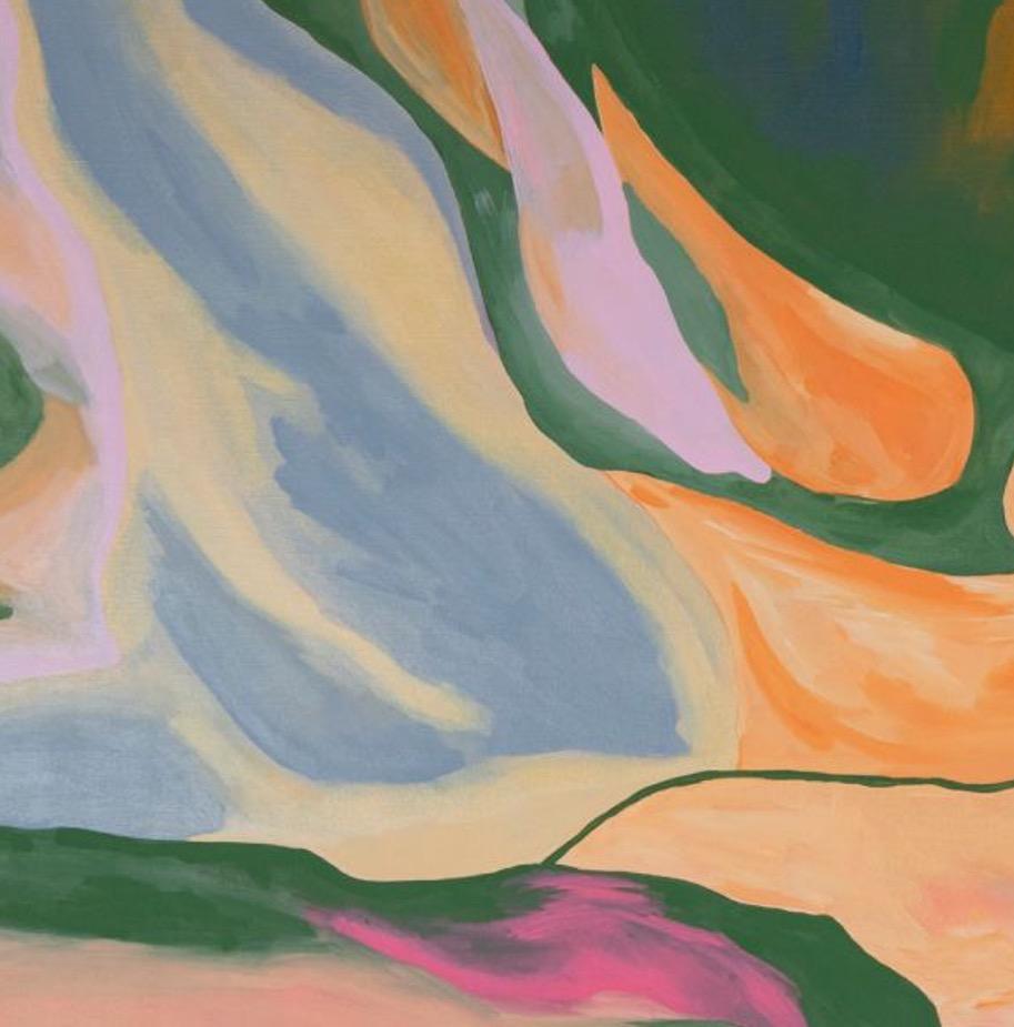 El Color Es Una Superficie, Arte Contemporanea, Pittura Astratta, 21° Secolo - Painting di Yumnia Duarte