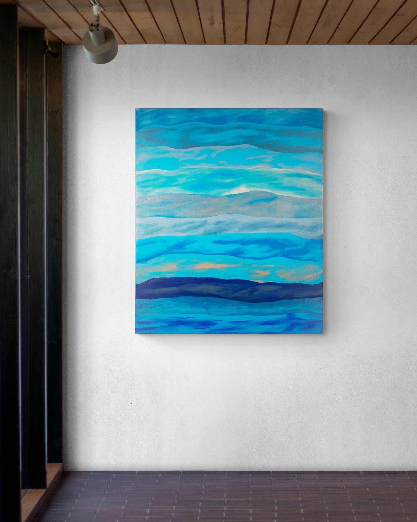 Horizontes de Agua, Arte Contemporáneo, Pintura Abstracta, Siglo XXI en venta 1