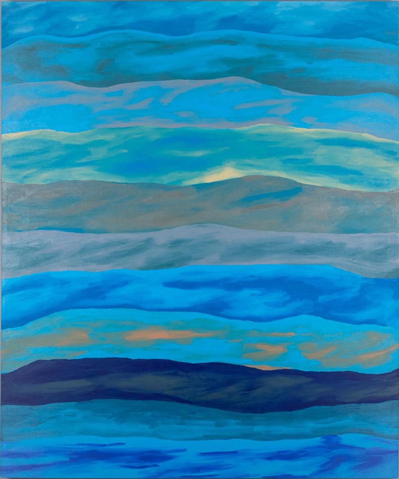Abstract Painting de Yumnia Duarte - Horizontes de Agua, Arte Contemporáneo, Pintura Abstracta, Siglo XXI