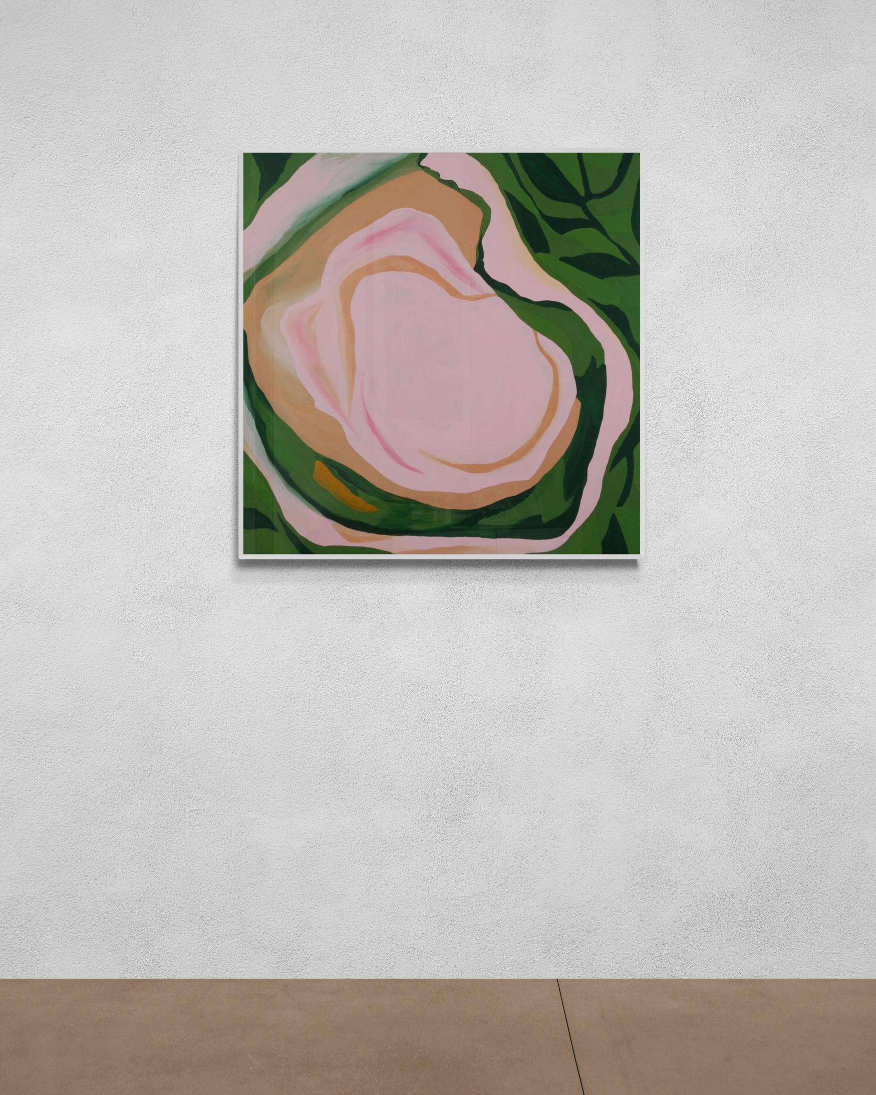 Membrana de Aire Rosa, Arte Contemporáneo, Pintura Abstracta, Siglo XXI en venta 1
