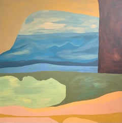 Montaña de Agua, Contemporary Art, Abstract Painting, 21st Century