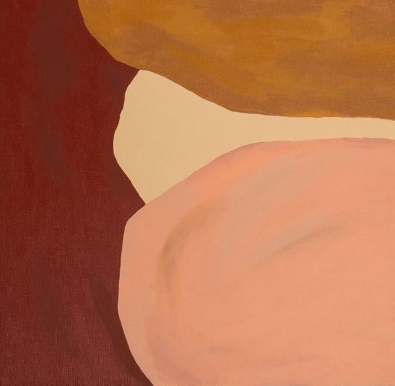 Paisaje Apilado, Arte Contemporáneo, Pintura Abstracta, Siglo XXI - Abstract Painting Negro de Yumnia Duarte