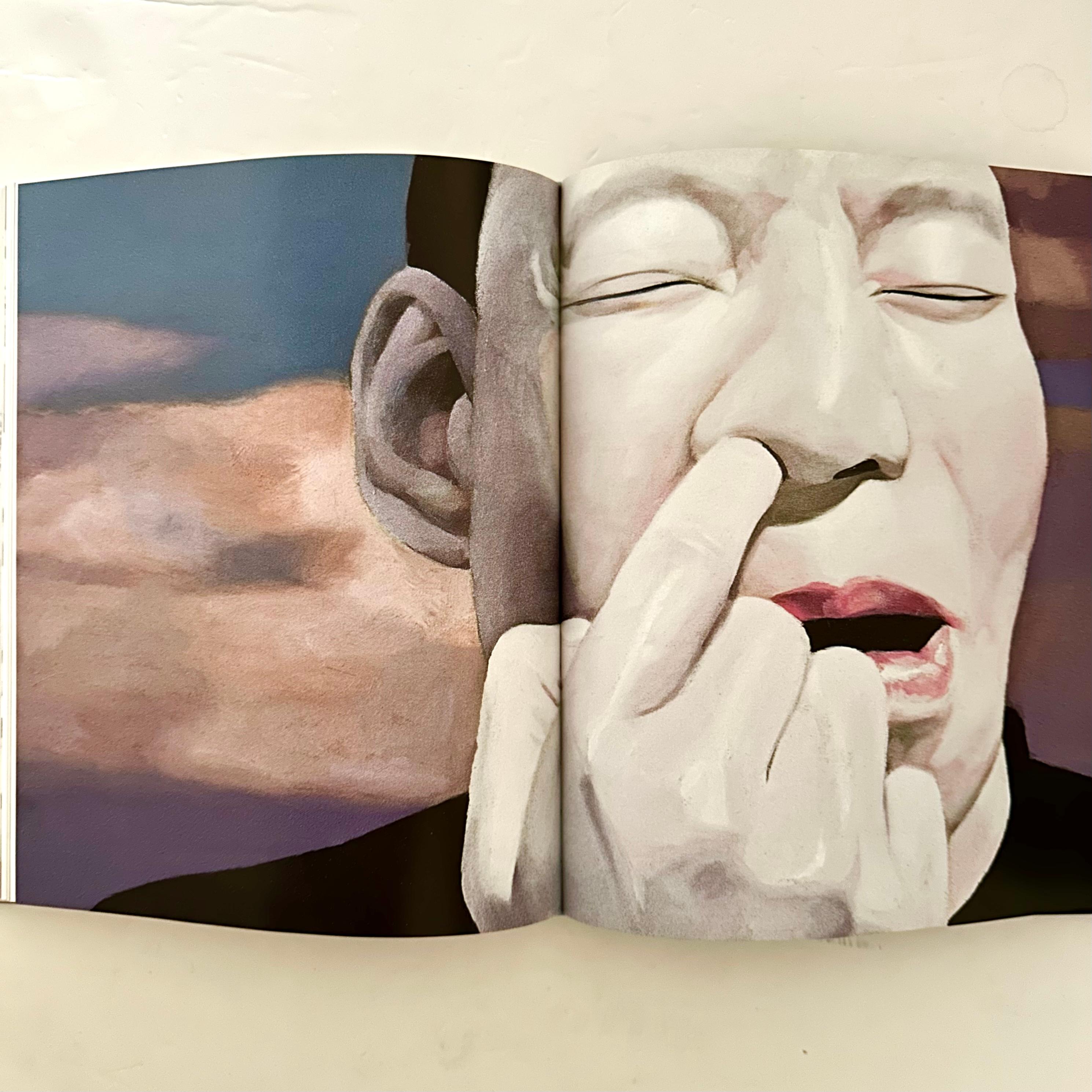Published by Fondation Cartier Pour l’Art Contemporain, 1st edition, Paris, 2012. Hardback with  English and French text, Chinese titles for artworks. 

130 colour and black and white productions. 

Yue Minjun’s red-faced laughing figures reinvent