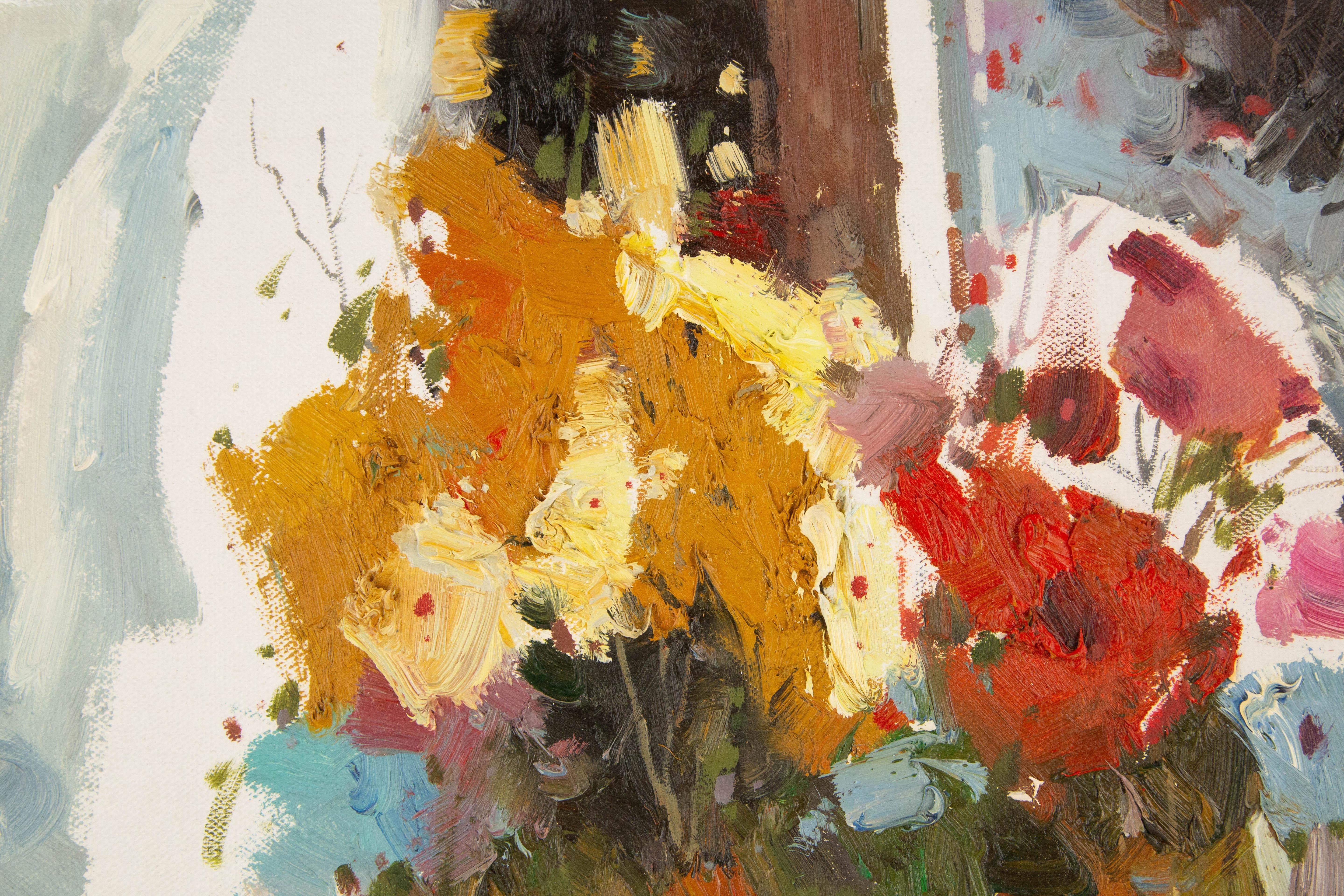 Yun Xi Impressionist Original Oil On Canvas 