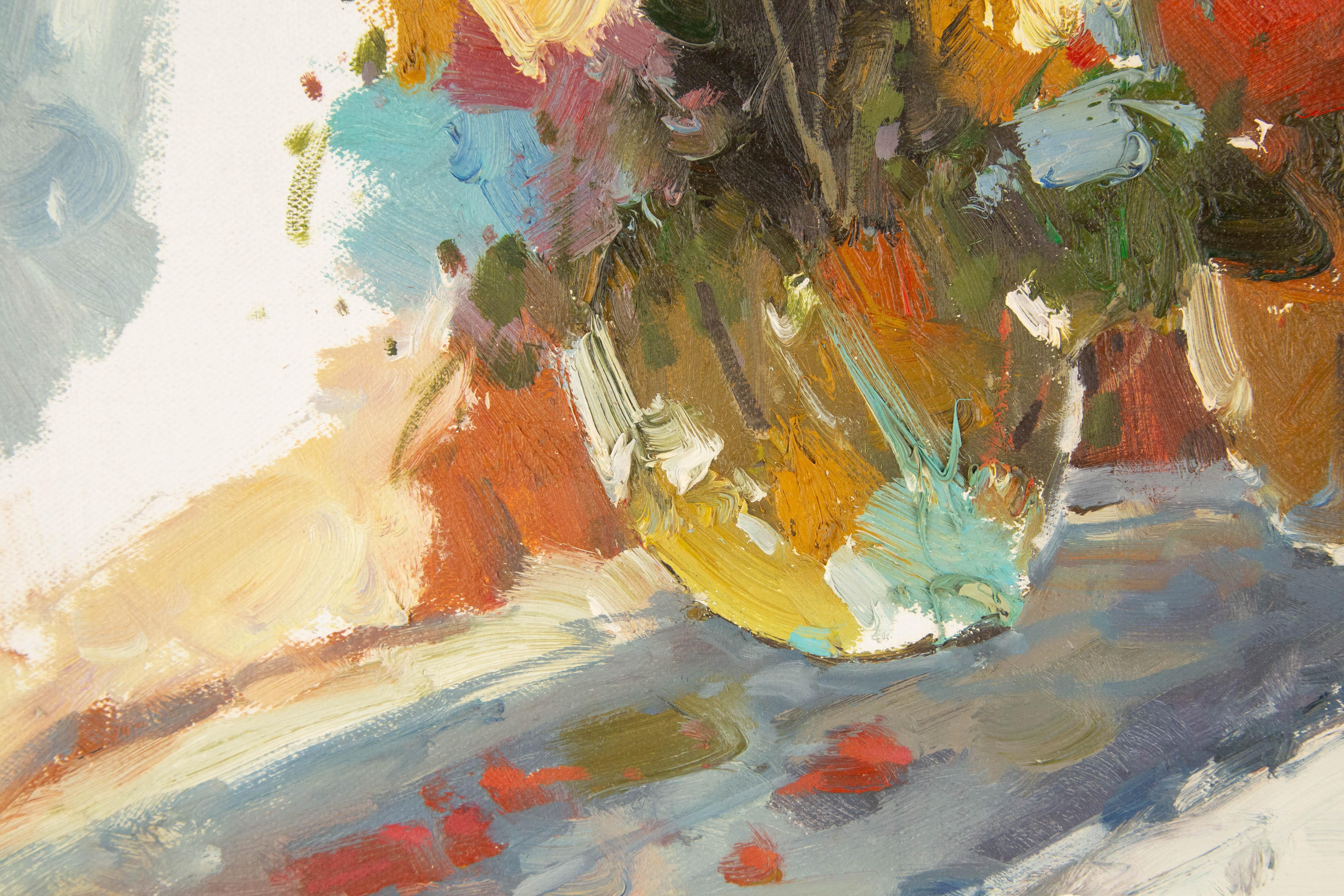 Yun Xi Impressionist Original Oil On Canvas 