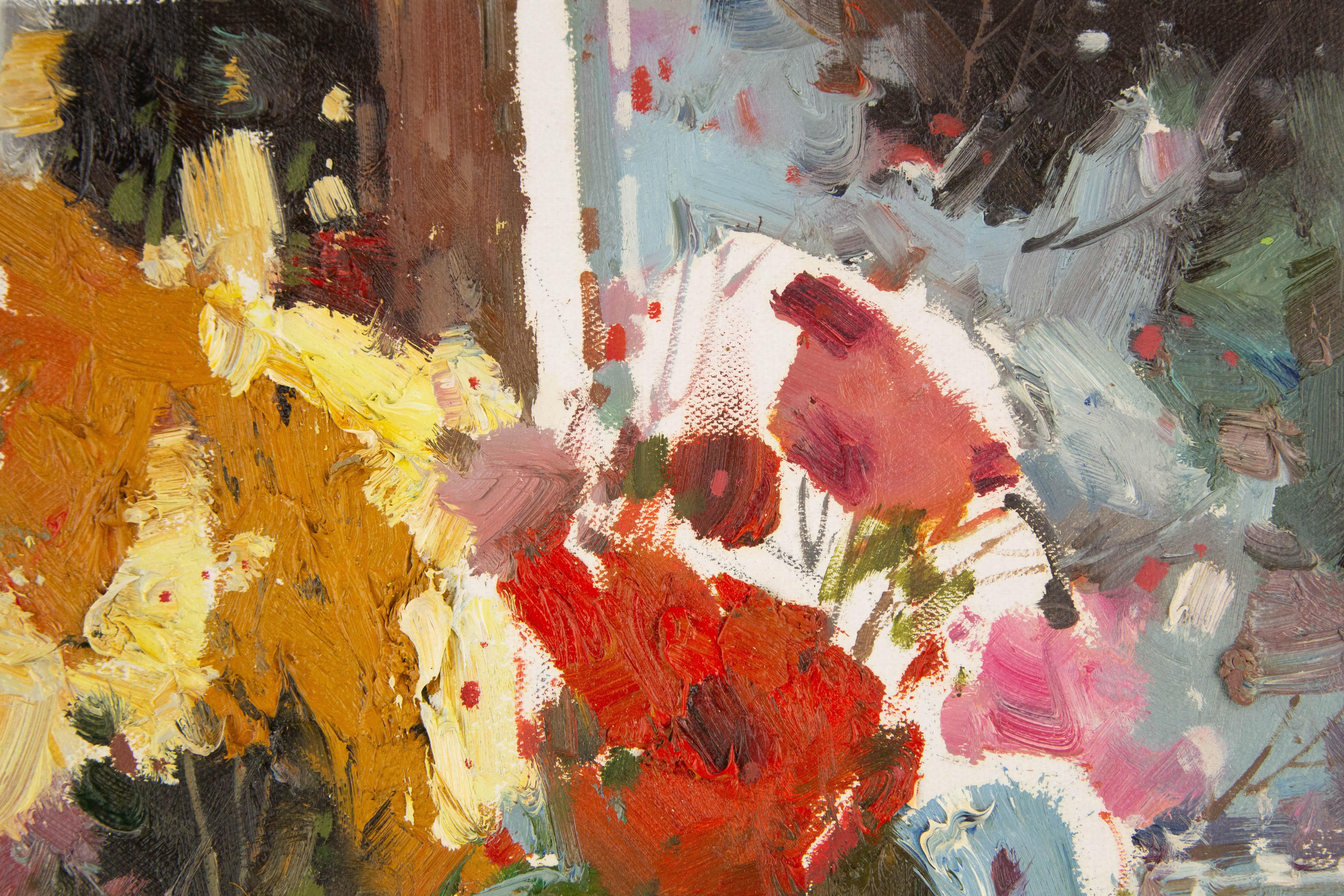 Yun Xi Impressionist Original Oil On Canvas 
