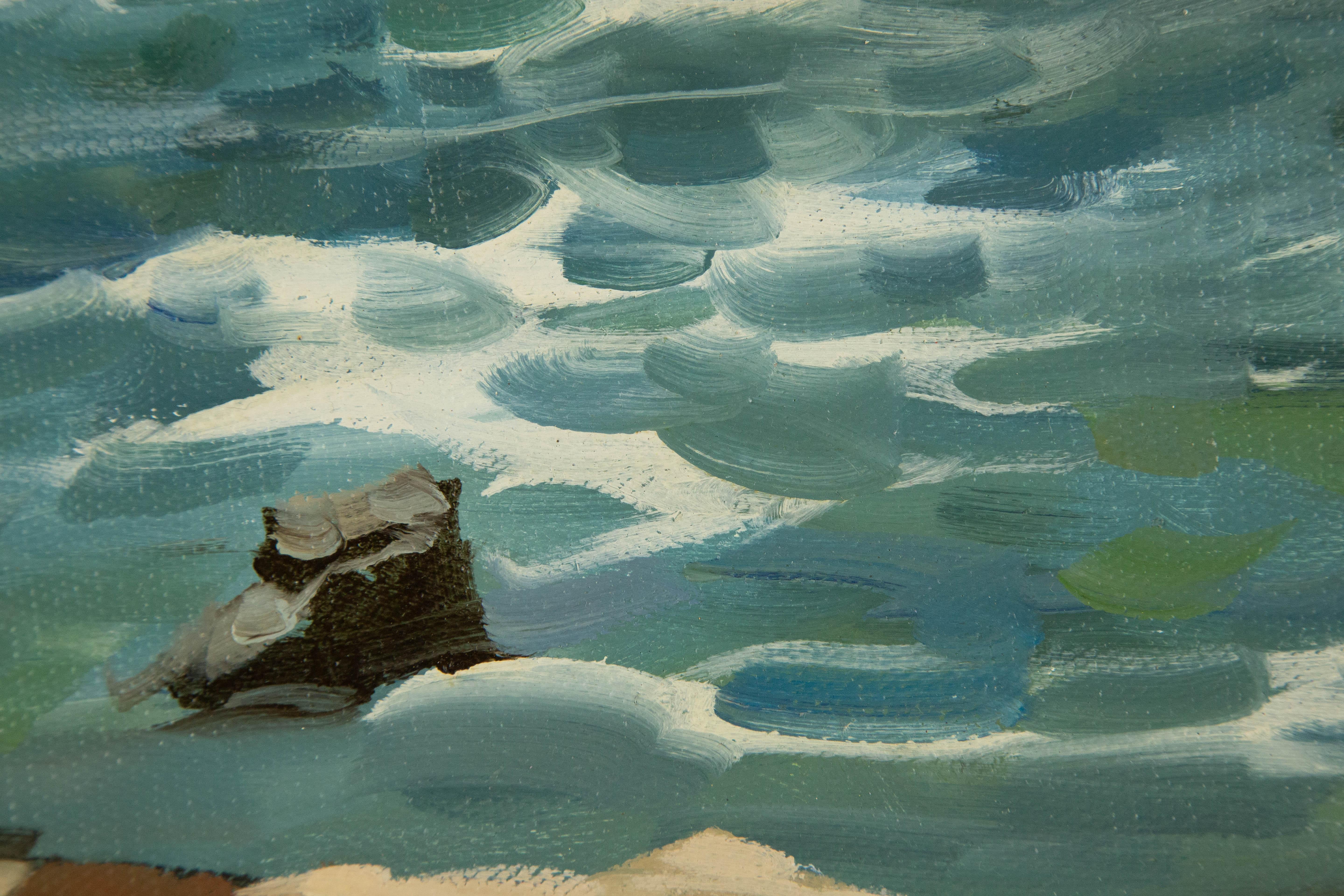 Yun Xi Landscape Original Oil On Canvas 
