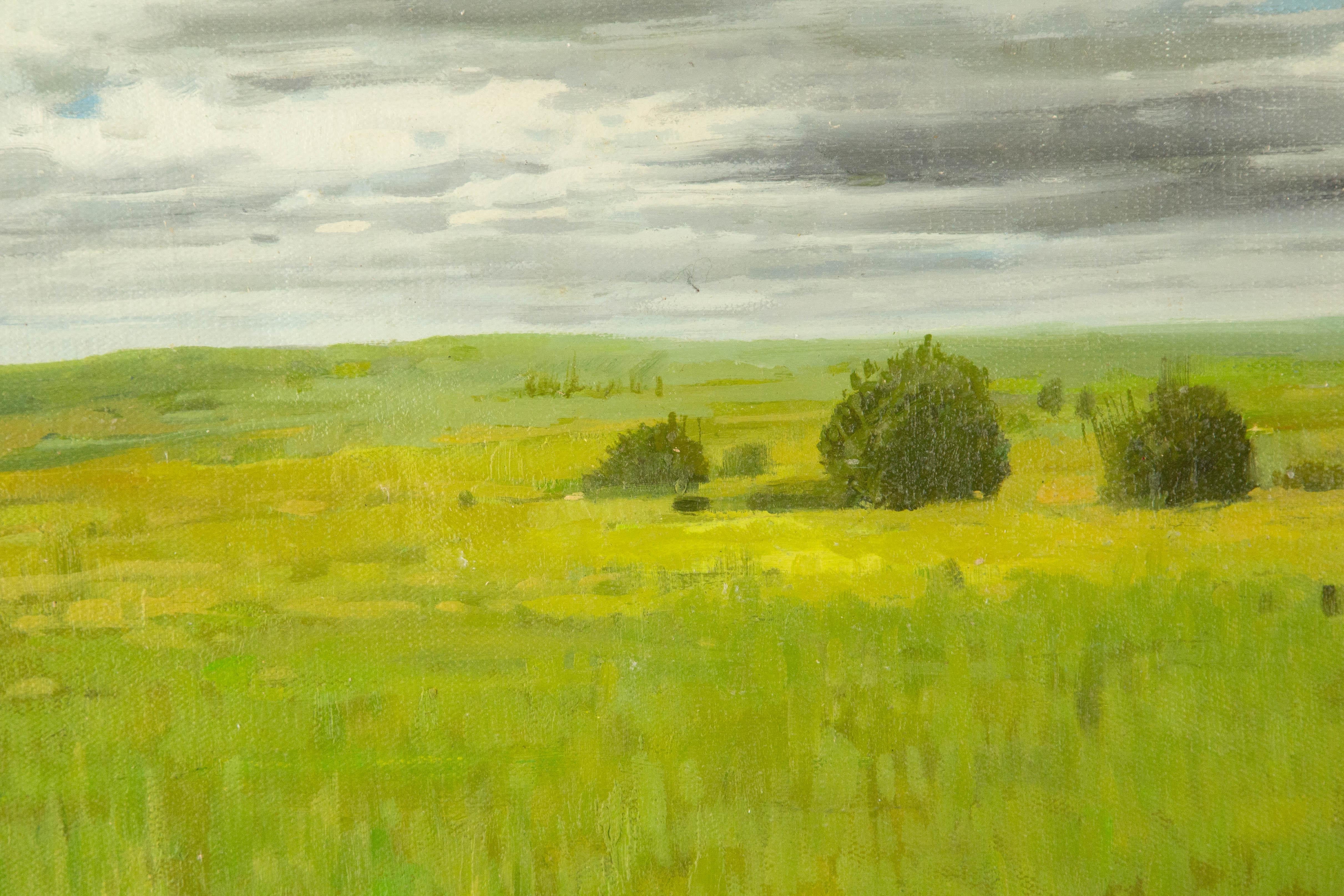 Yun Xi Landscape Original Oil On Canvas 