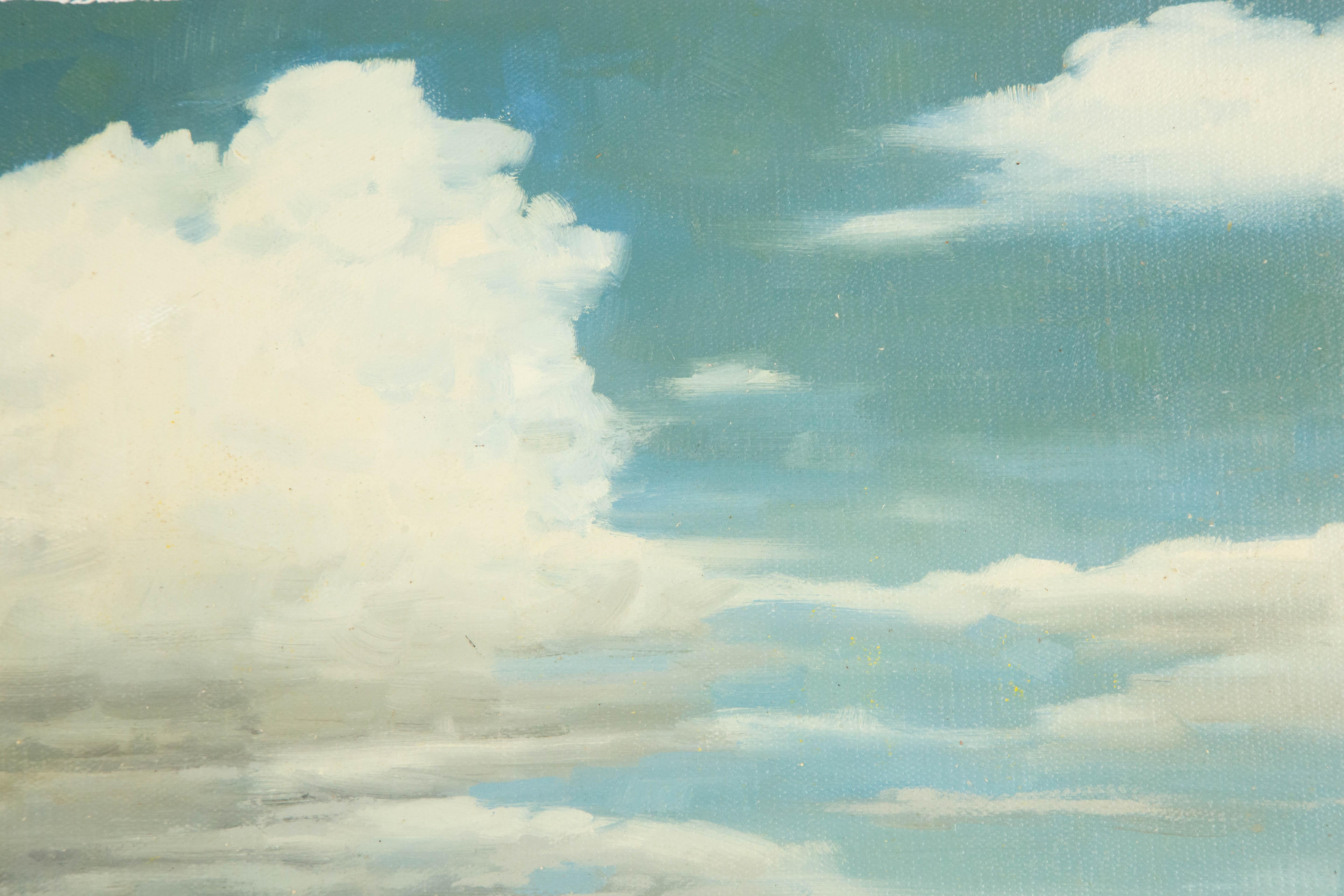 Yun Xi Landscape Original Oil On Canvas 