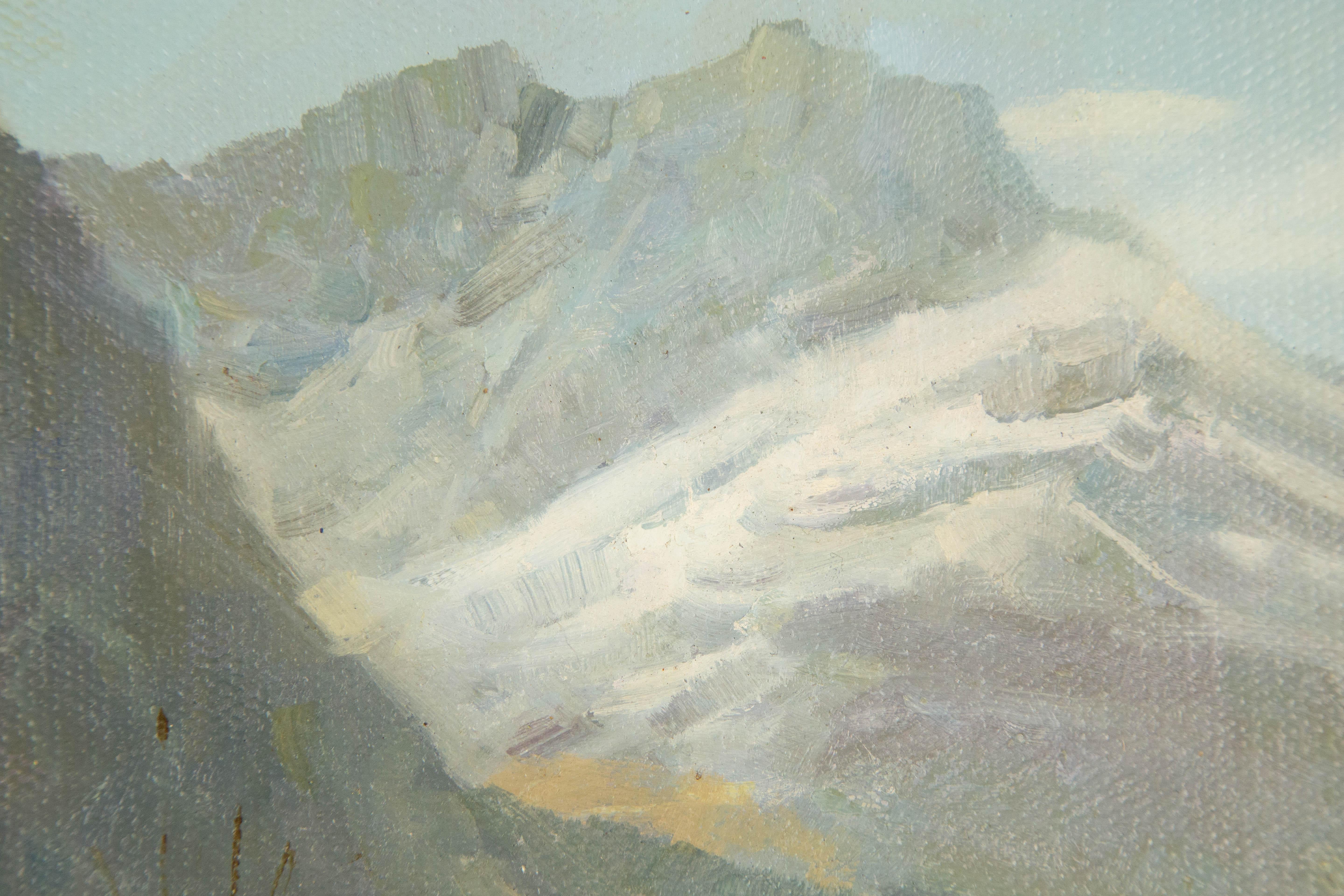 Yun Xi Landscape Original Oil On Canvas 