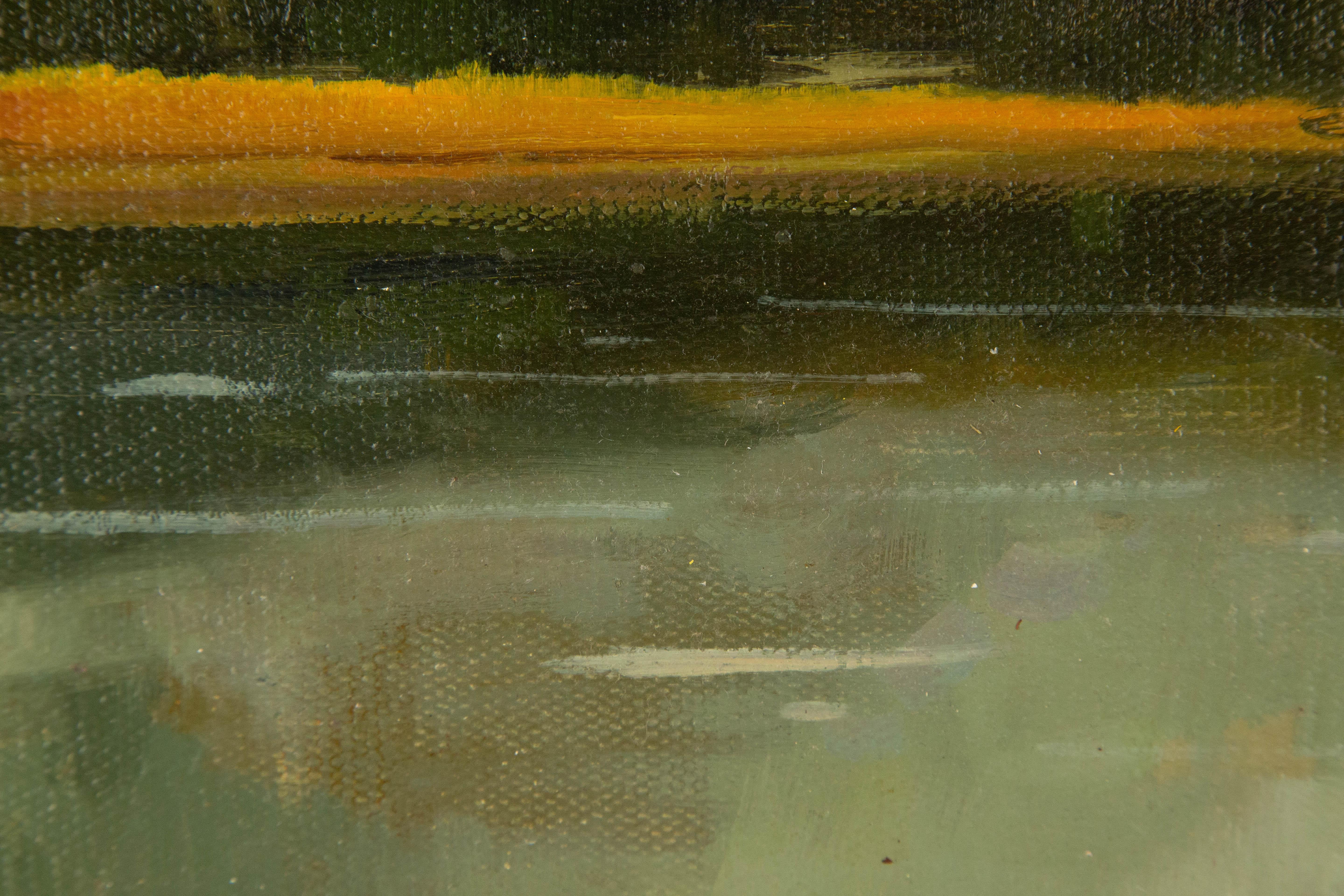 Yun Xi Landscape Original Oil On Canvas 