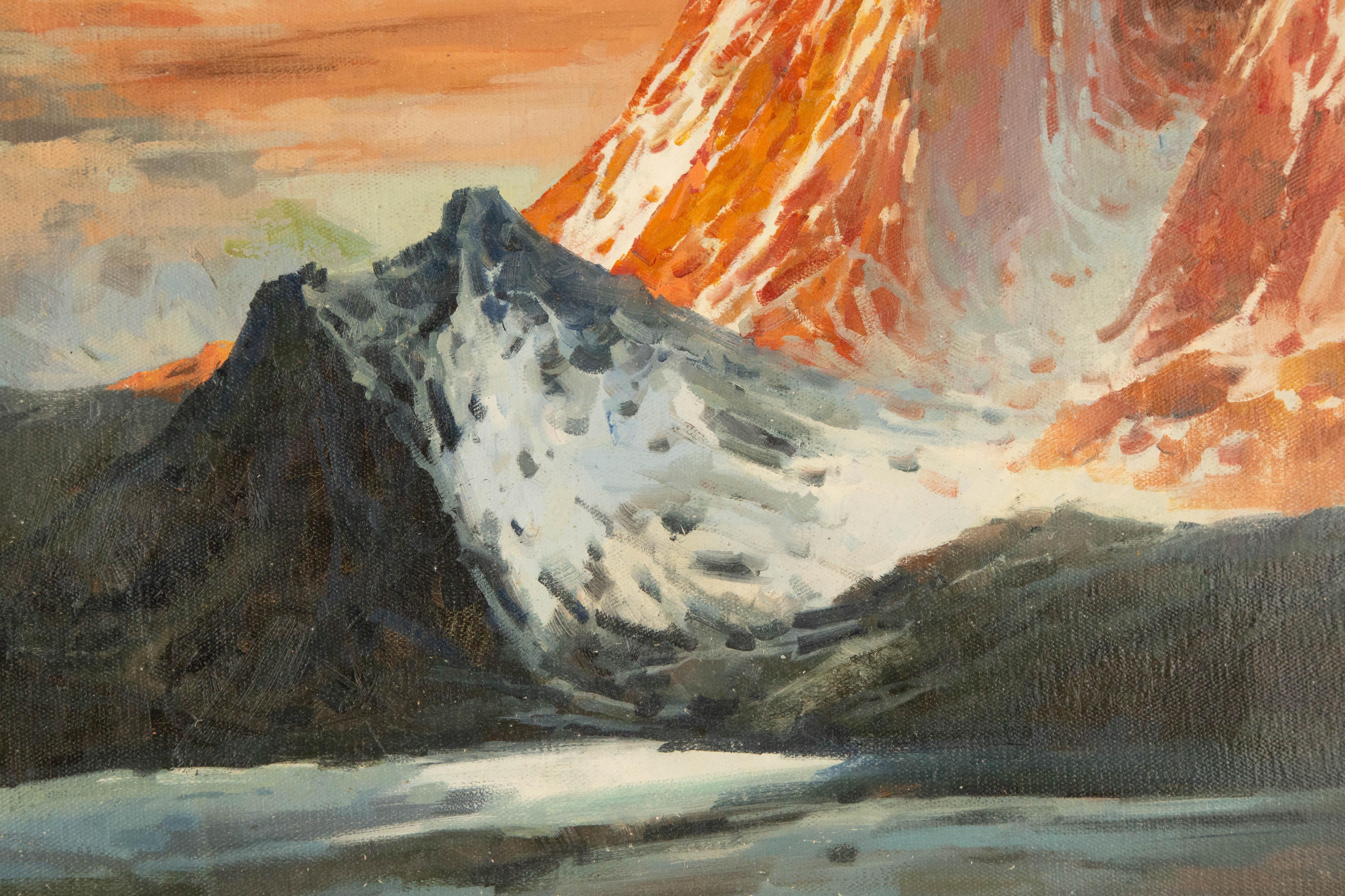 Yun Xi Landscape Original Oil On Canvas 