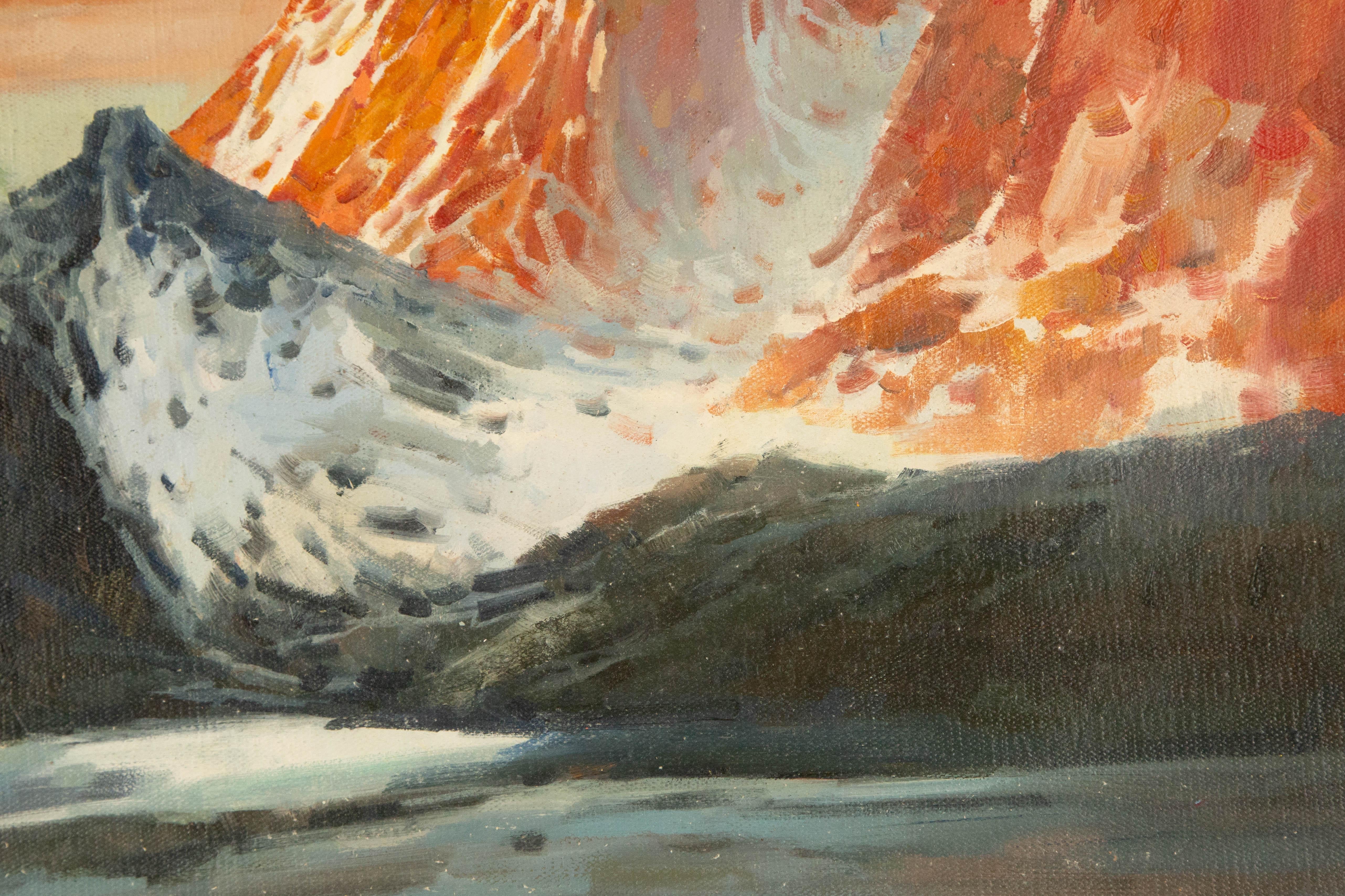 Yun Xi Landscape Original Oil On Canvas 