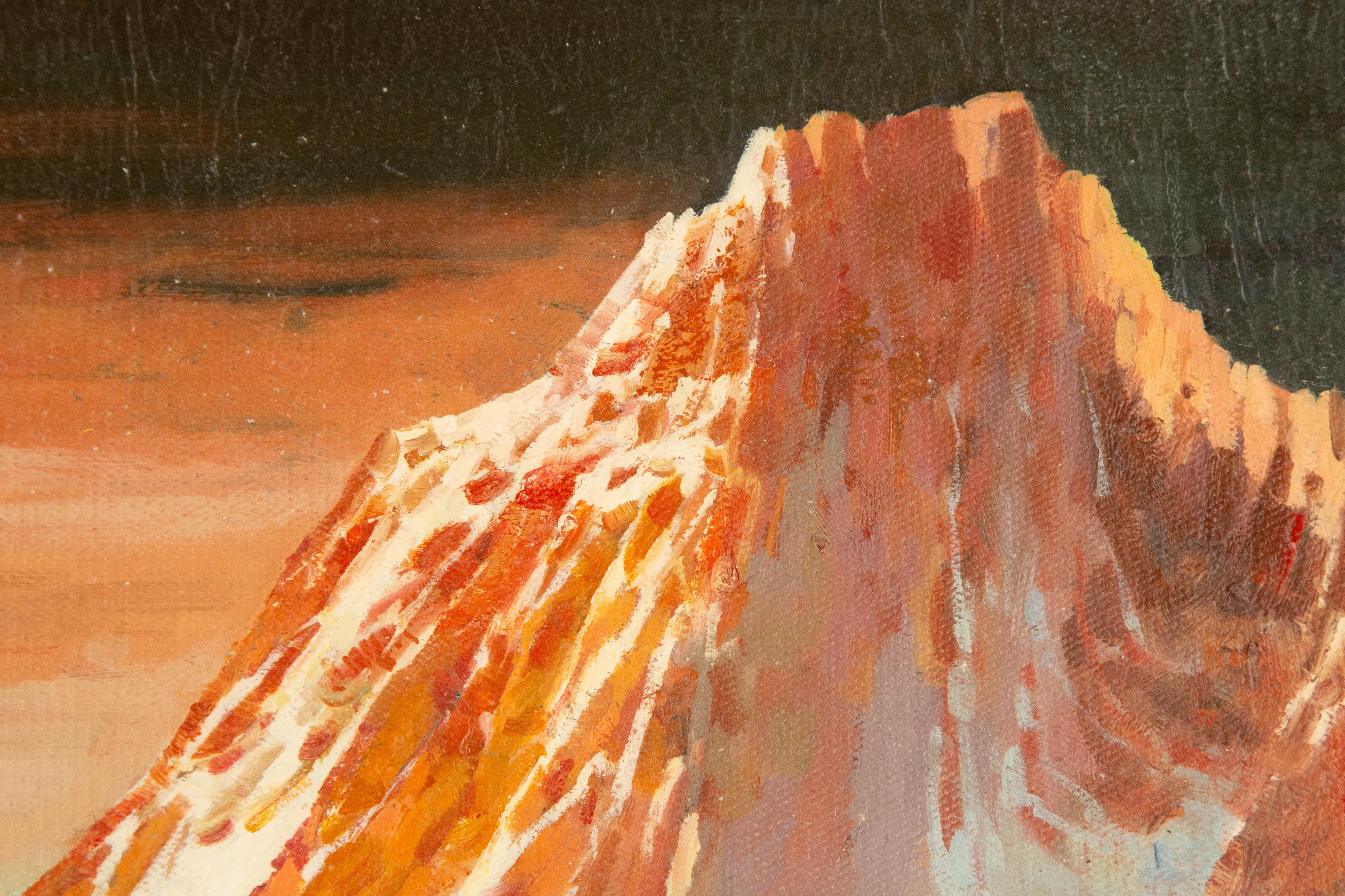Yun Xi Landscape Original Oil On Canvas 