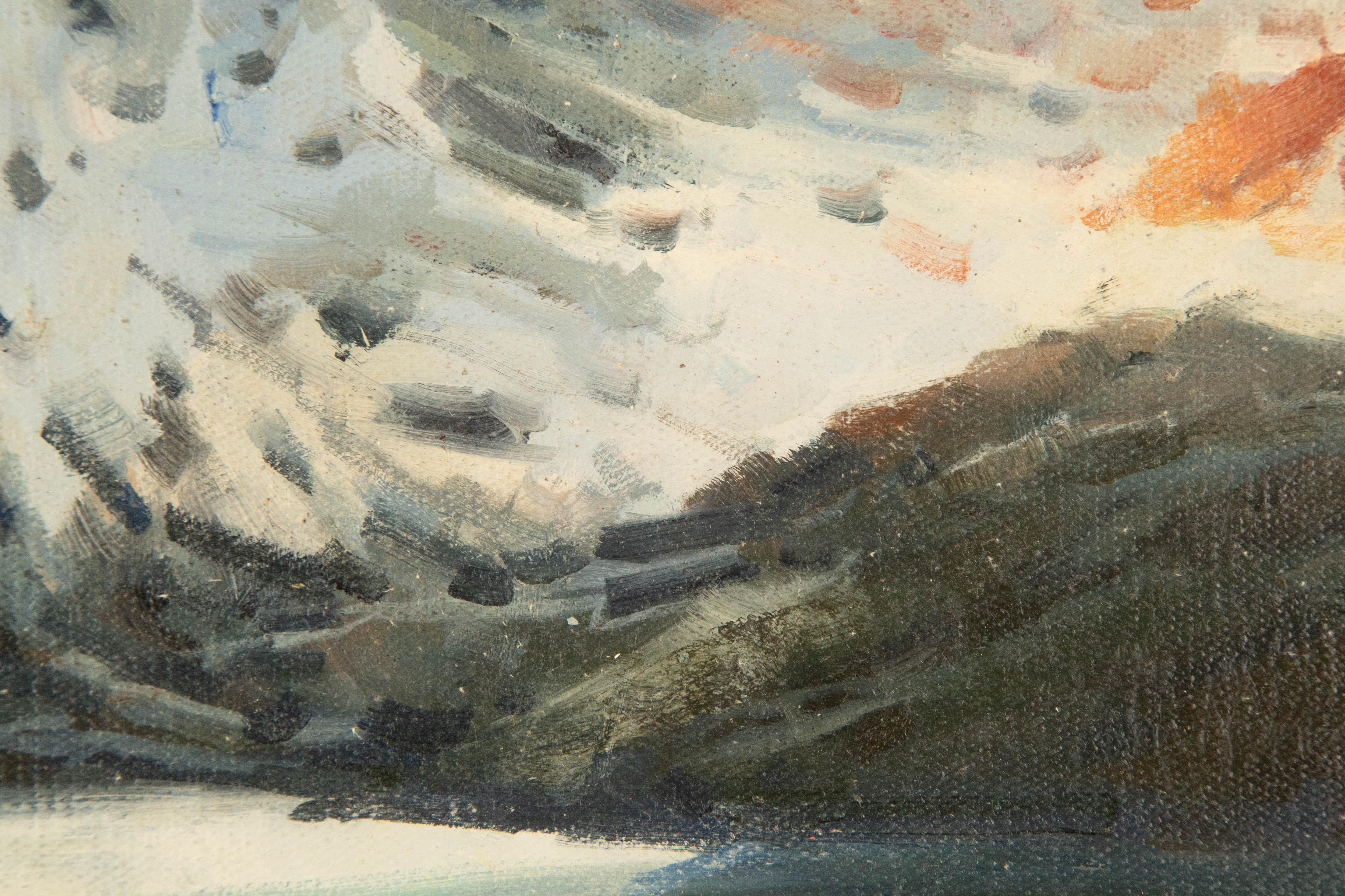 Yun Xi Landscape Original Oil On Canvas 