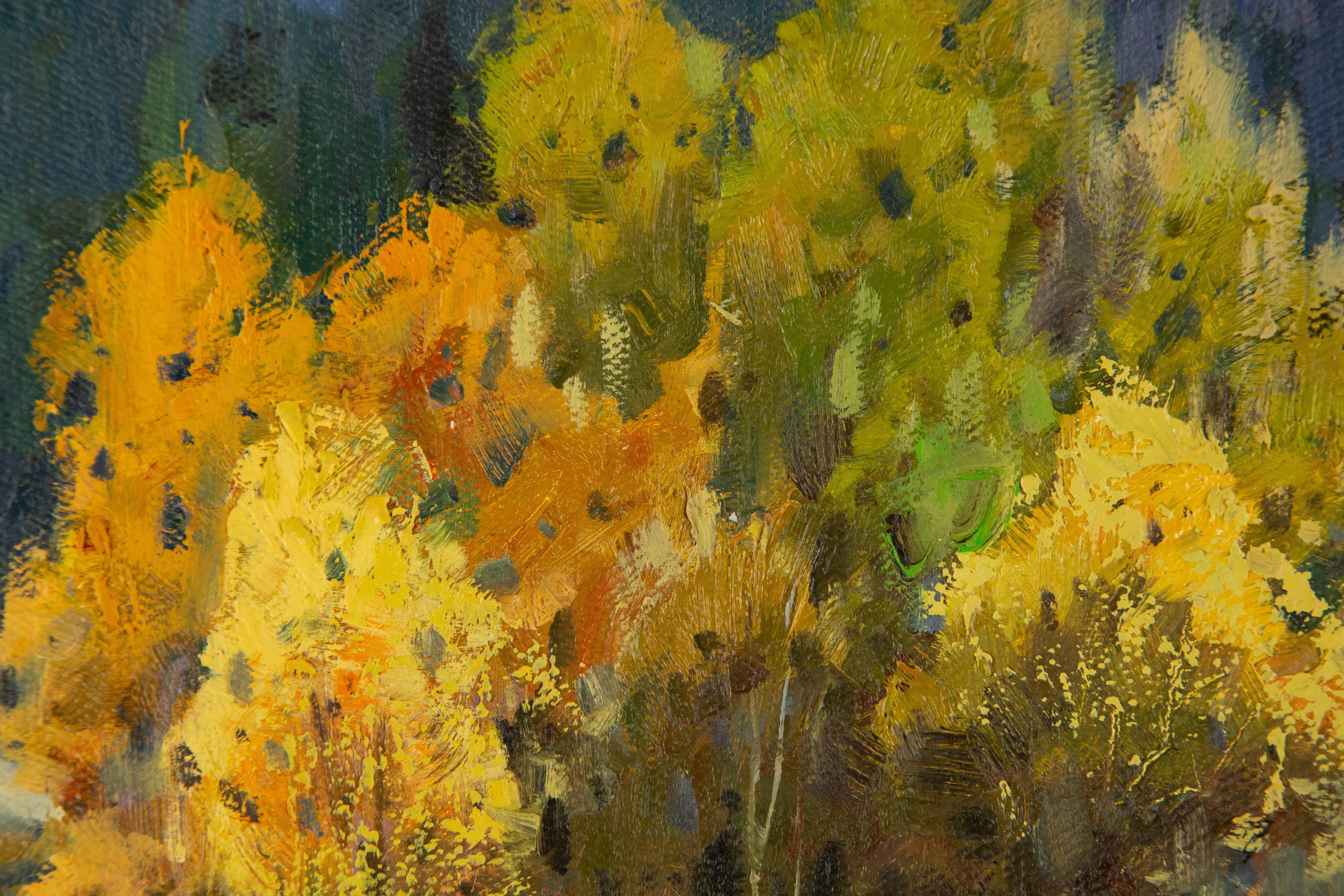 Yun Xi Landscape Original Qi Chen Still Life Original Oil On Canvas 