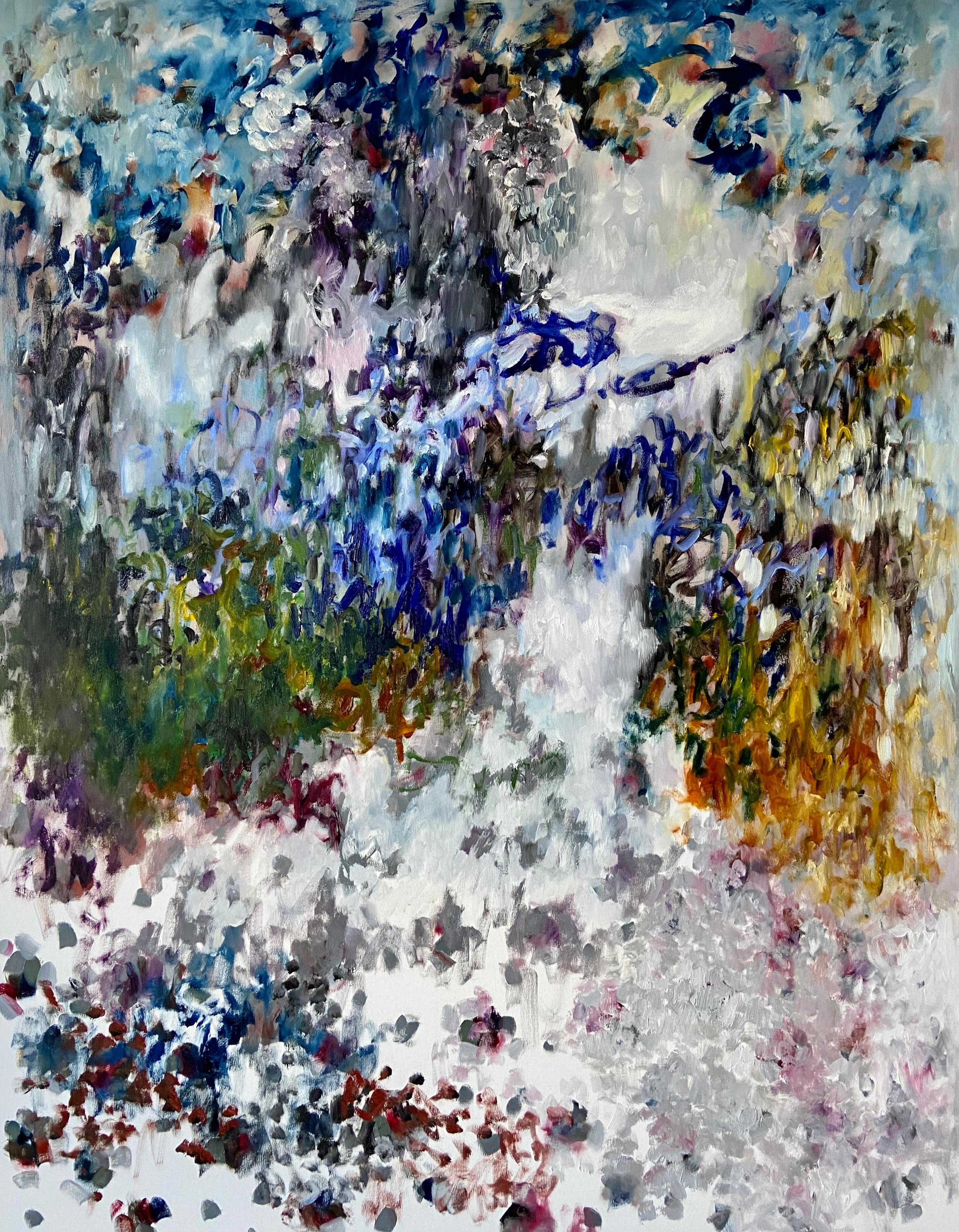 Yuna Galejeva Abstract Painting - Snowmagic