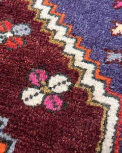 Yuntdag Cloudband Vibrant Turkish Rug • Handmade Anatolian Village Rug (6x8)