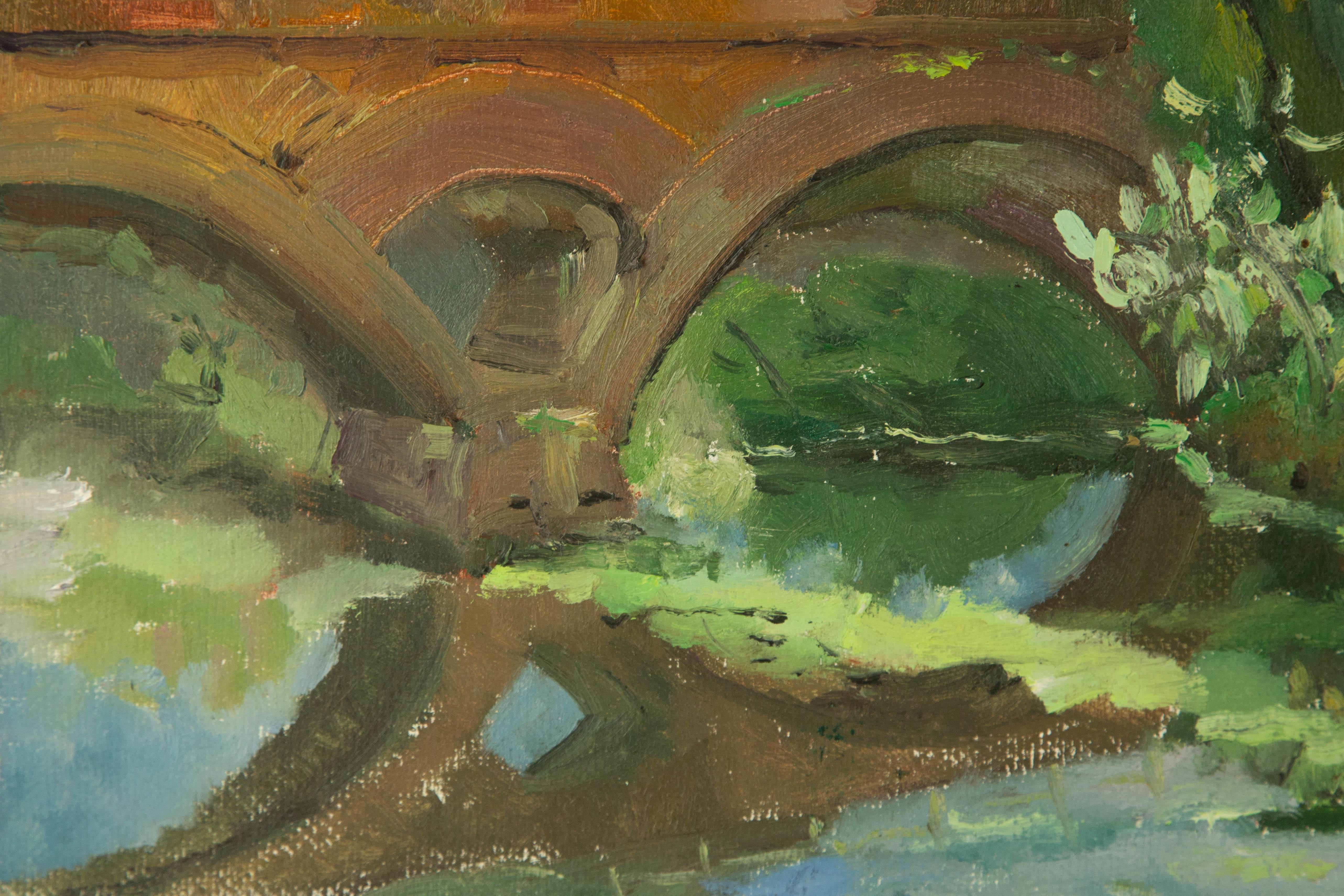 Yunxian Li Landscape Original Oil On Canvas 