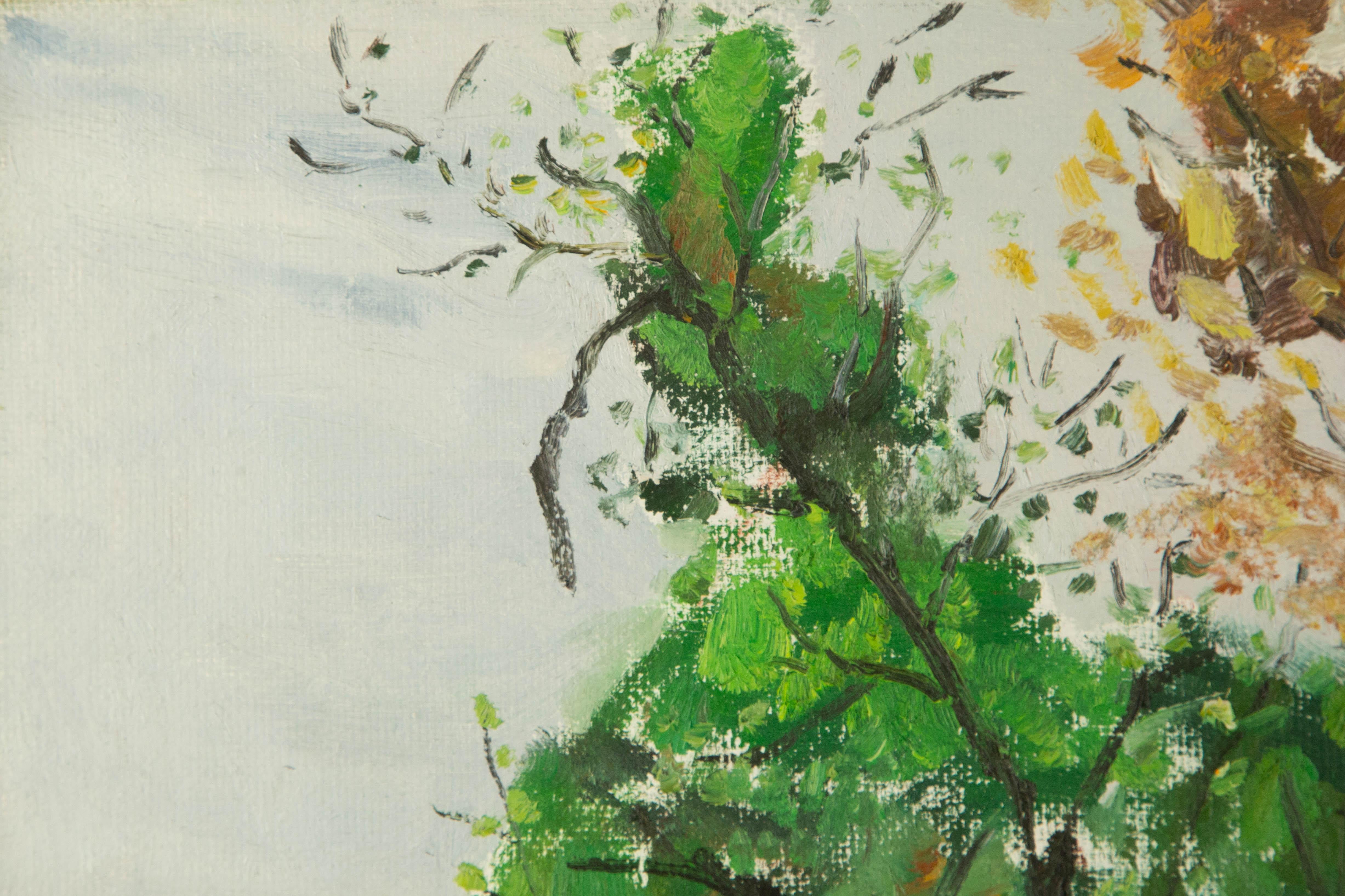Yunxian Li Landscape Original Oil On Canvas 