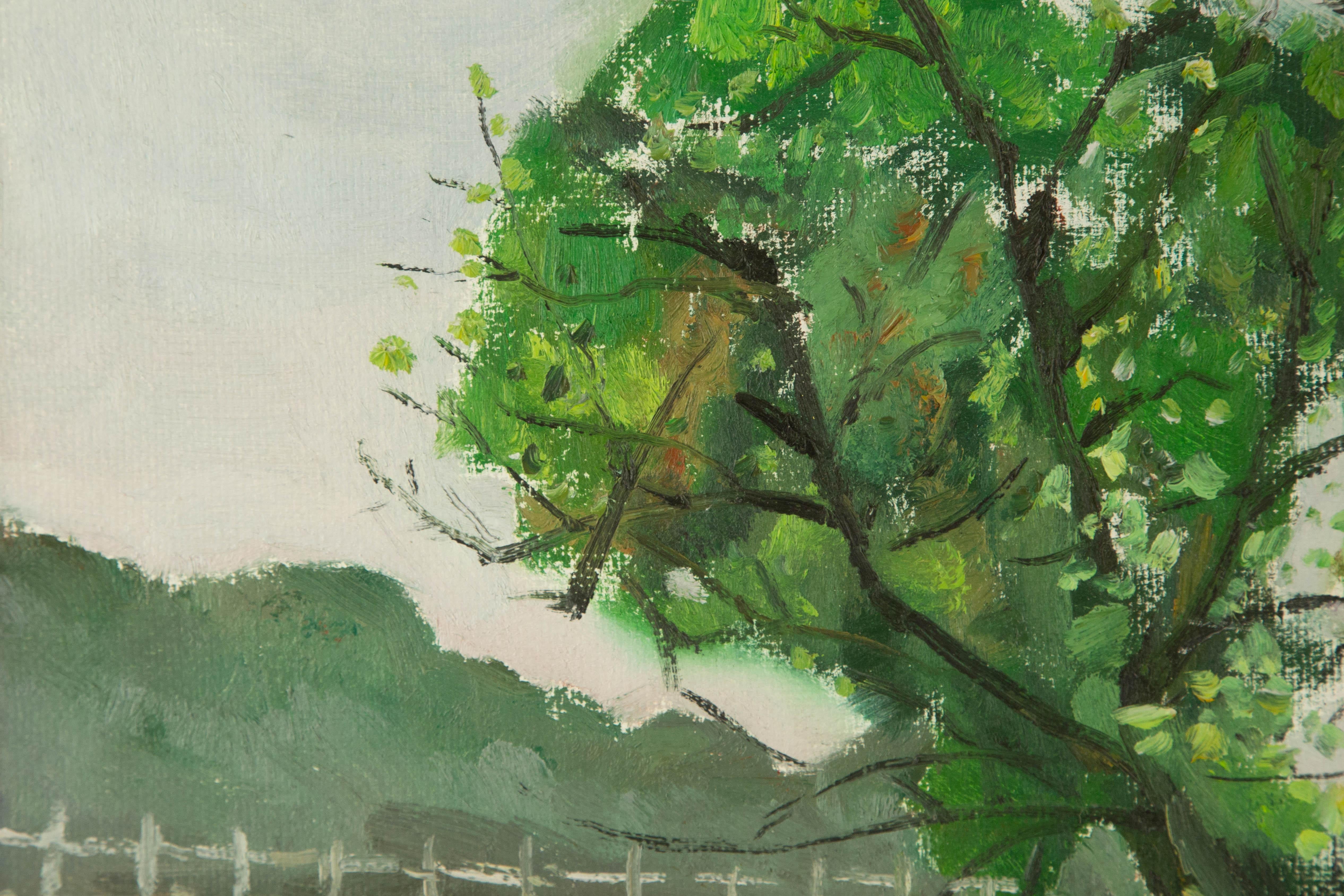 Yunxian Li Landscape Original Oil On Canvas 