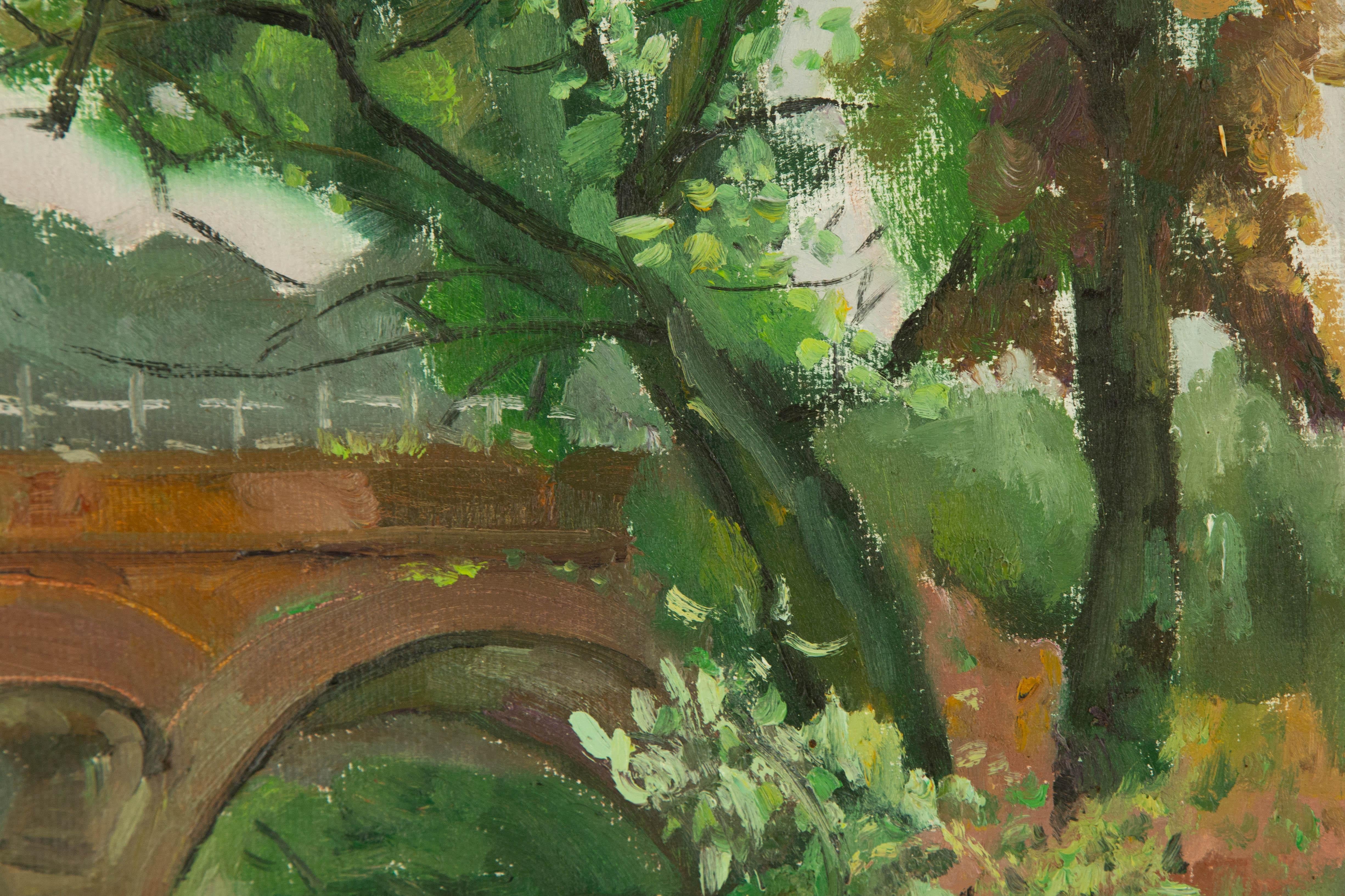 Yunxian Li Landscape Original Oil On Canvas 