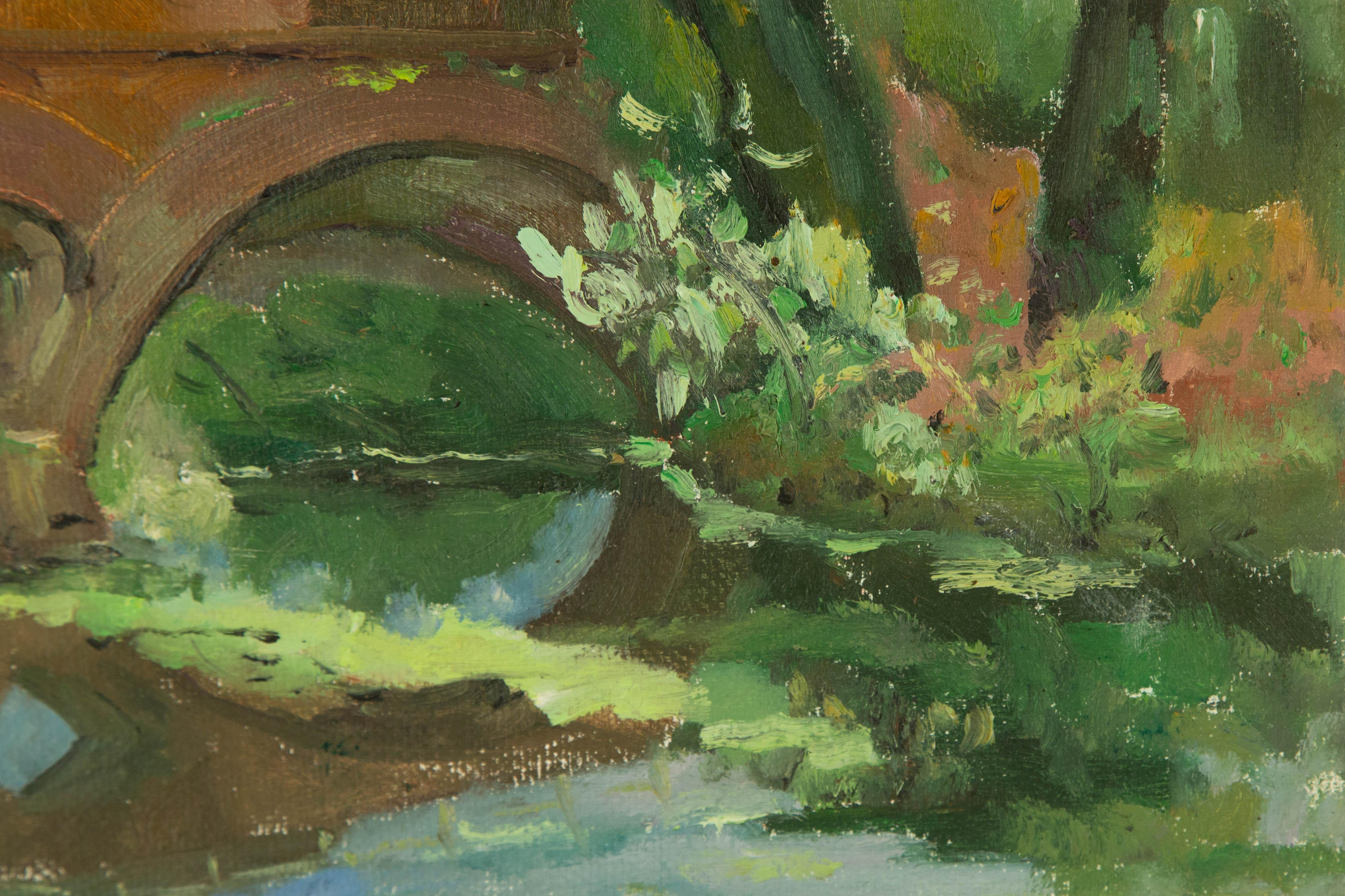 Yunxian Li Landscape Original Oil On Canvas 