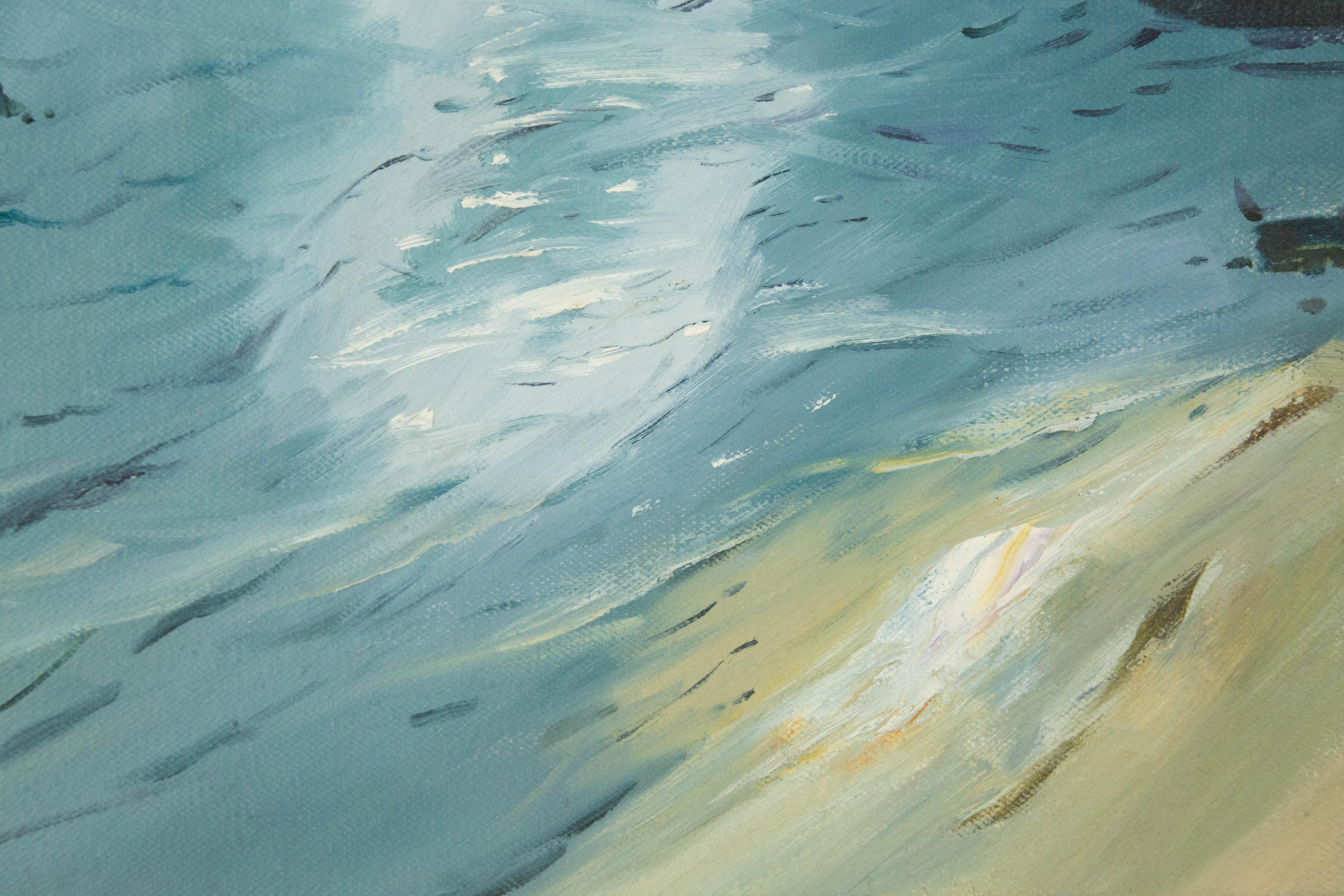 Yunxian Li Waterscape Original Oil Painting 