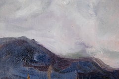 Yunyan Gu Impressionist Original Oil On Canvas "Shangli-La Series 2"