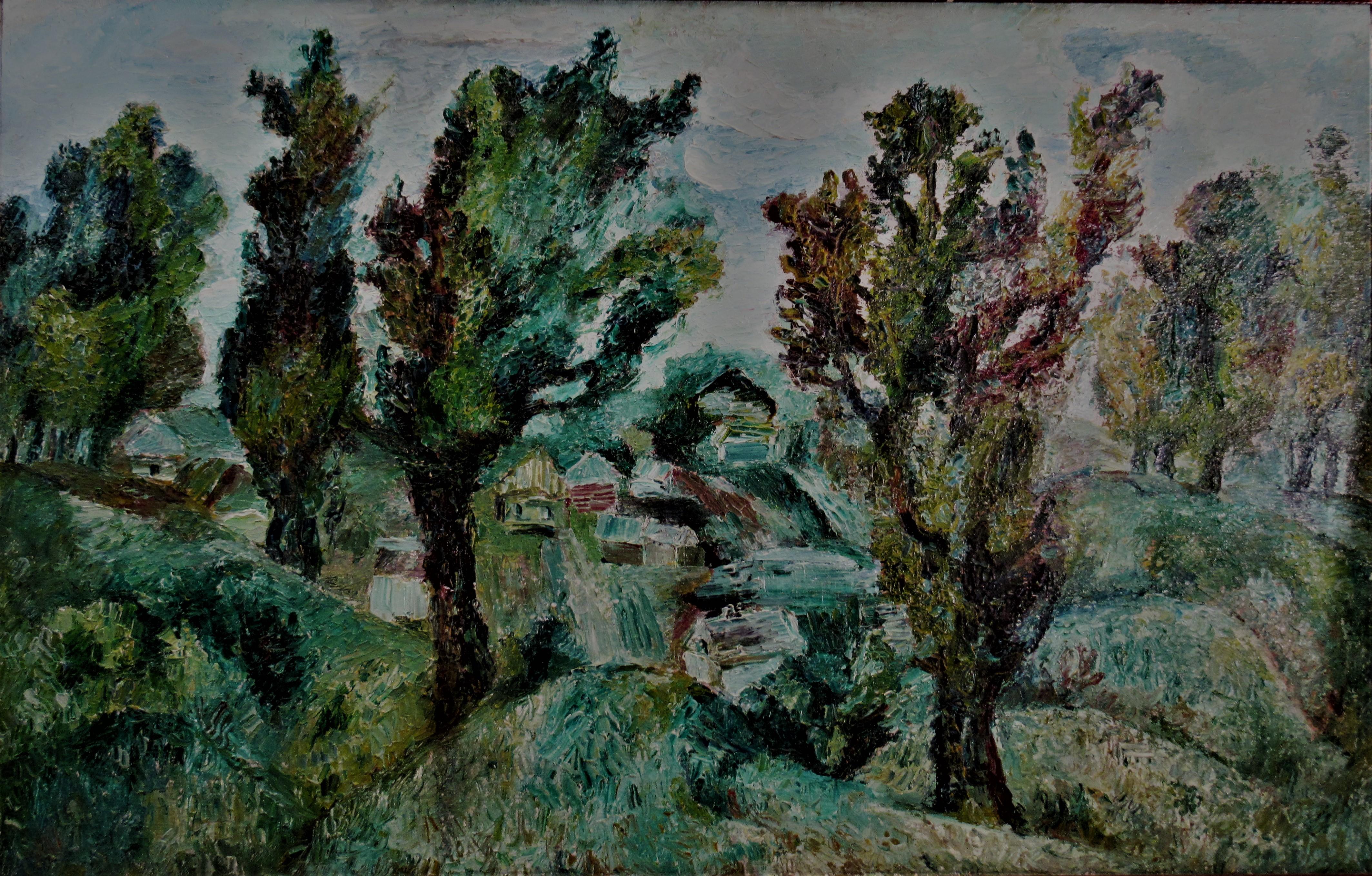 Yuri Andreevich Kovalenko Landscape Painting - Sunshine