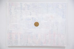 MONEY - GOLD CENTER PAINTING - Pittura astratta a olio e foglia d'oro, Dollar Signs