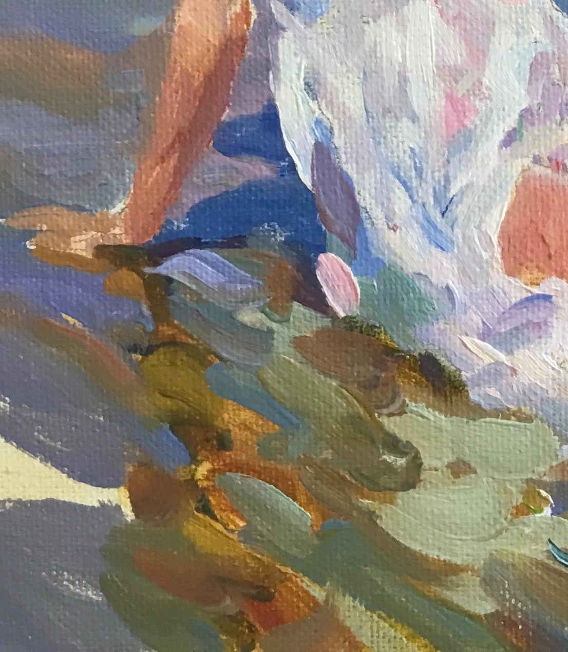 AL BORDE DEL MAR , , Yuri Krotov 1964  artista ruso contemporáneo en venta 10