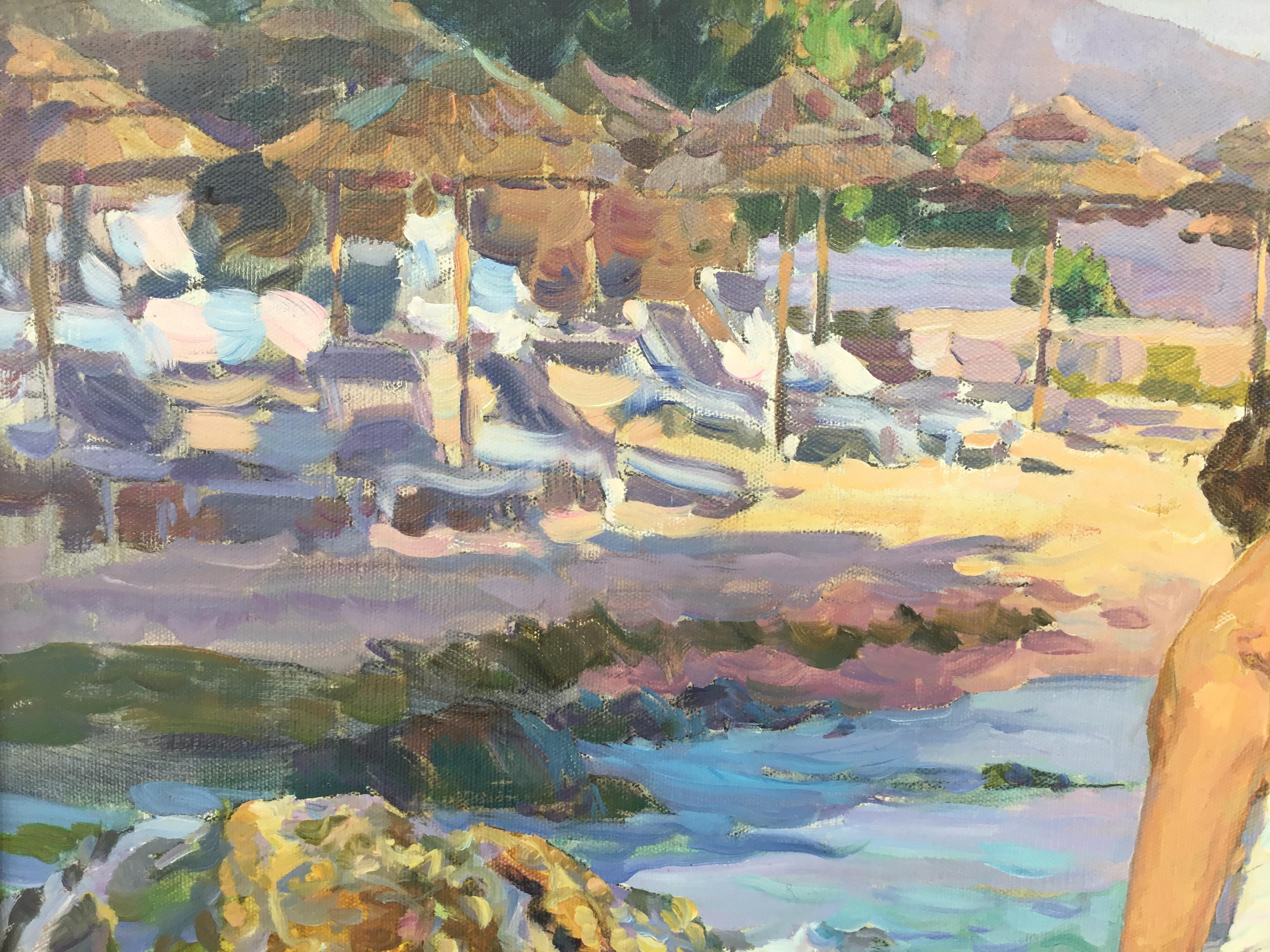By The Edge of The Sea di Yuri Krotov Artista contemporaneo russo in vendita 3