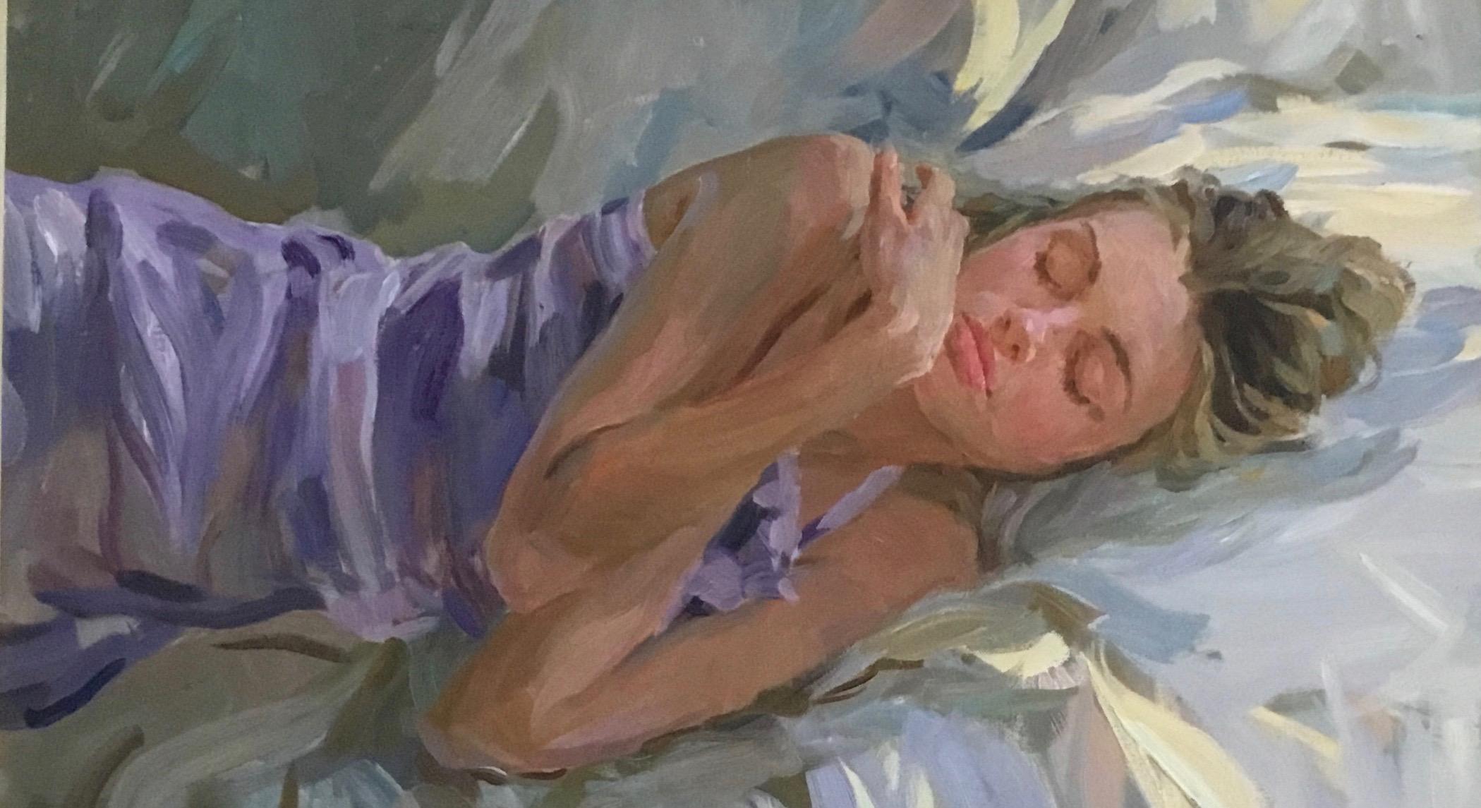 SIESTE ITALIENNE.     Yuri Krotov artiste contemporain russe en vente 2