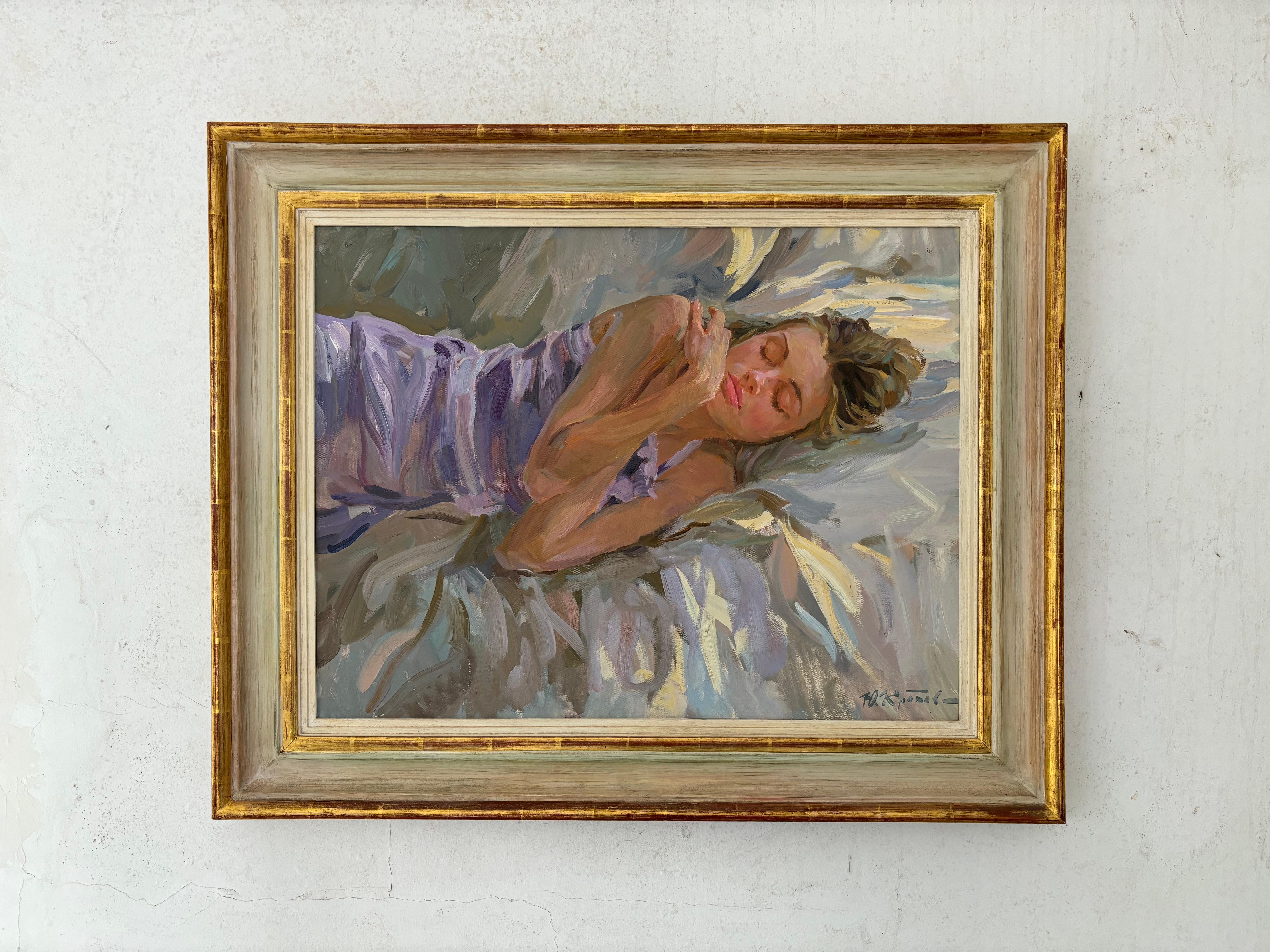 SIESTE ITALIENNE.     Yuri Krotov artiste contemporain russe en vente 8